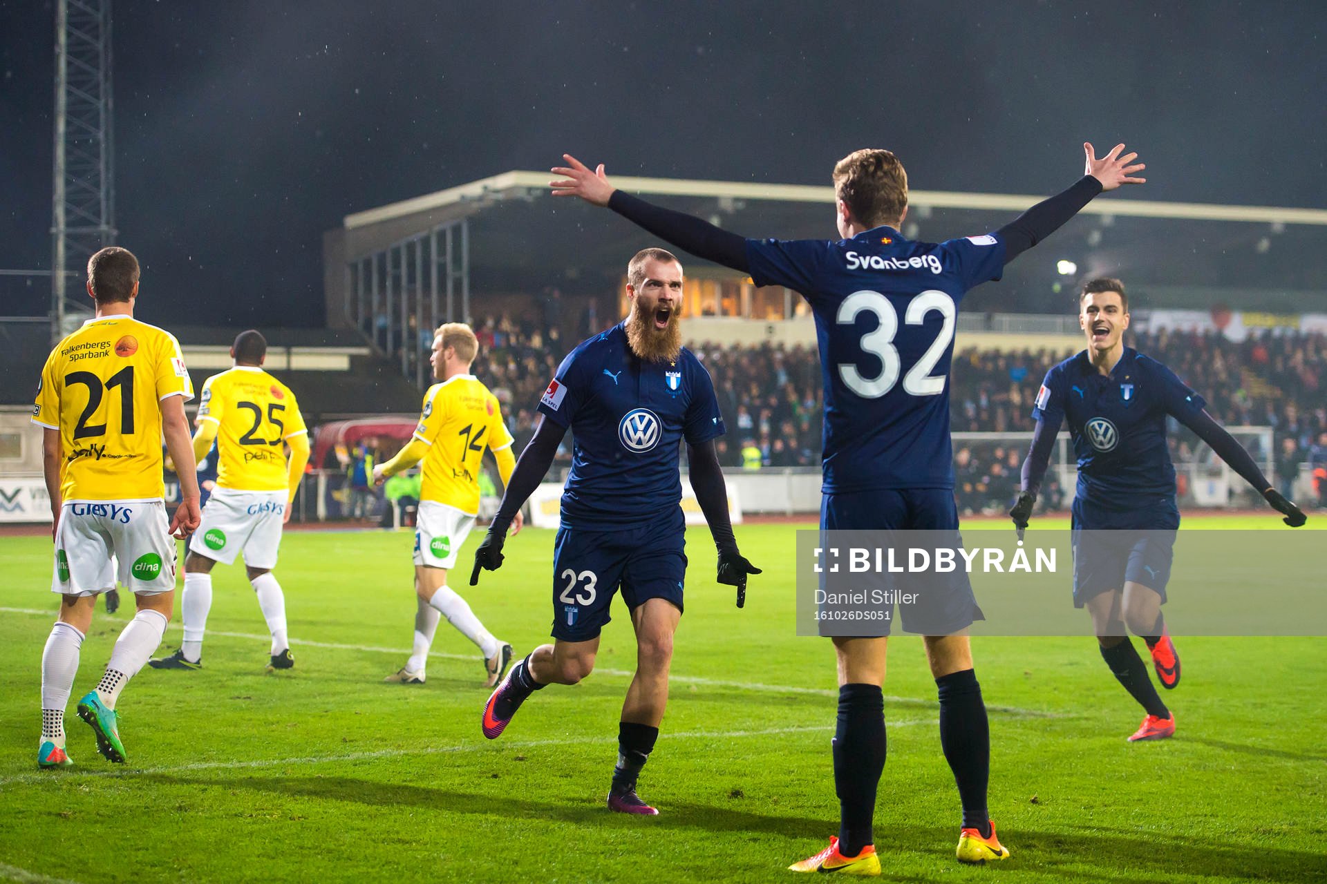 Malmö FFs Jo Inge Berget jublar