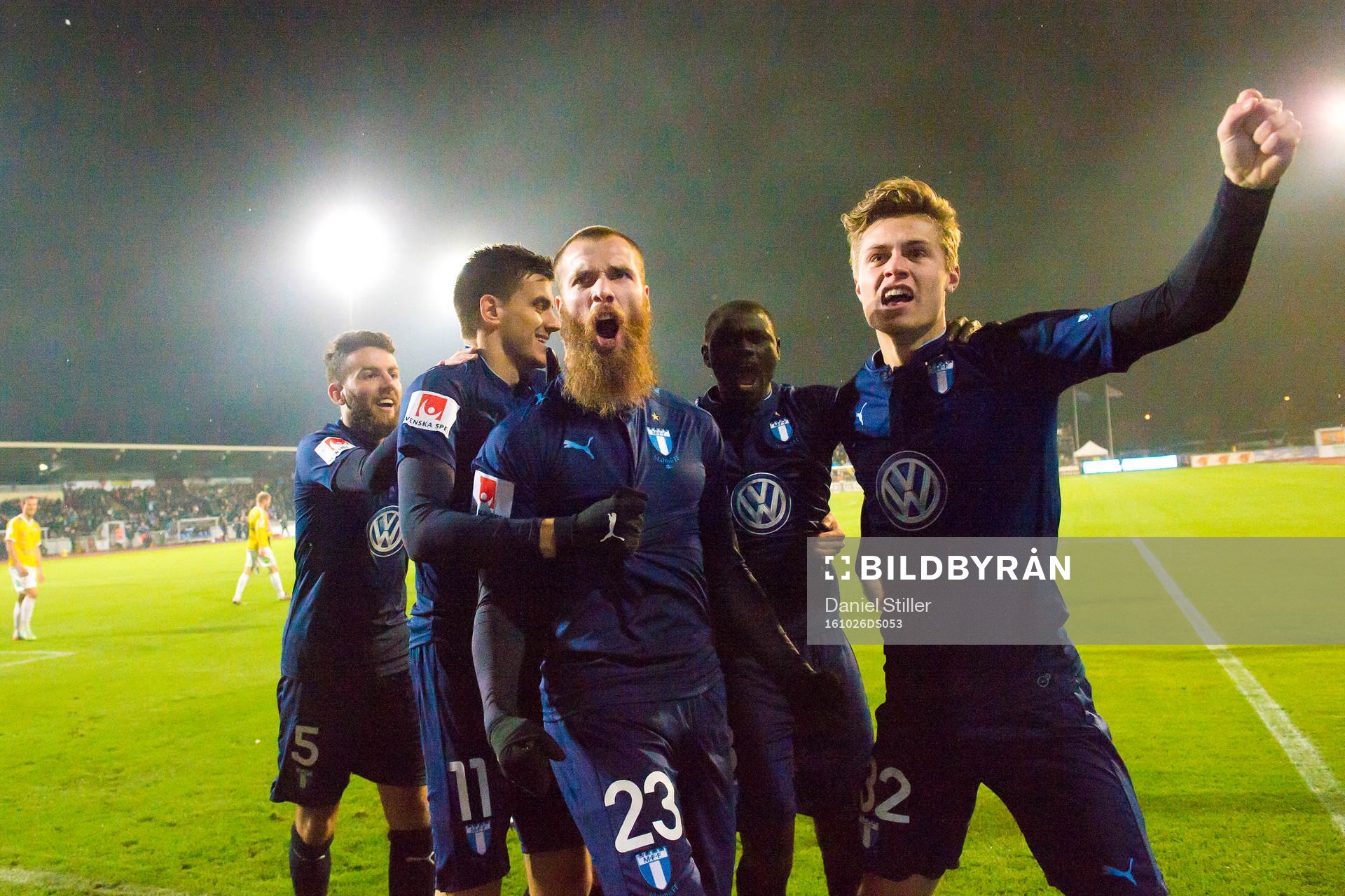 Malmö FFs Jo Inge Berget jublar