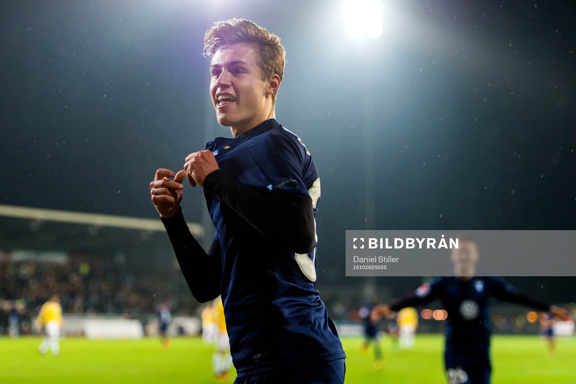 Malmö FFs Mattias Svanberg jublar