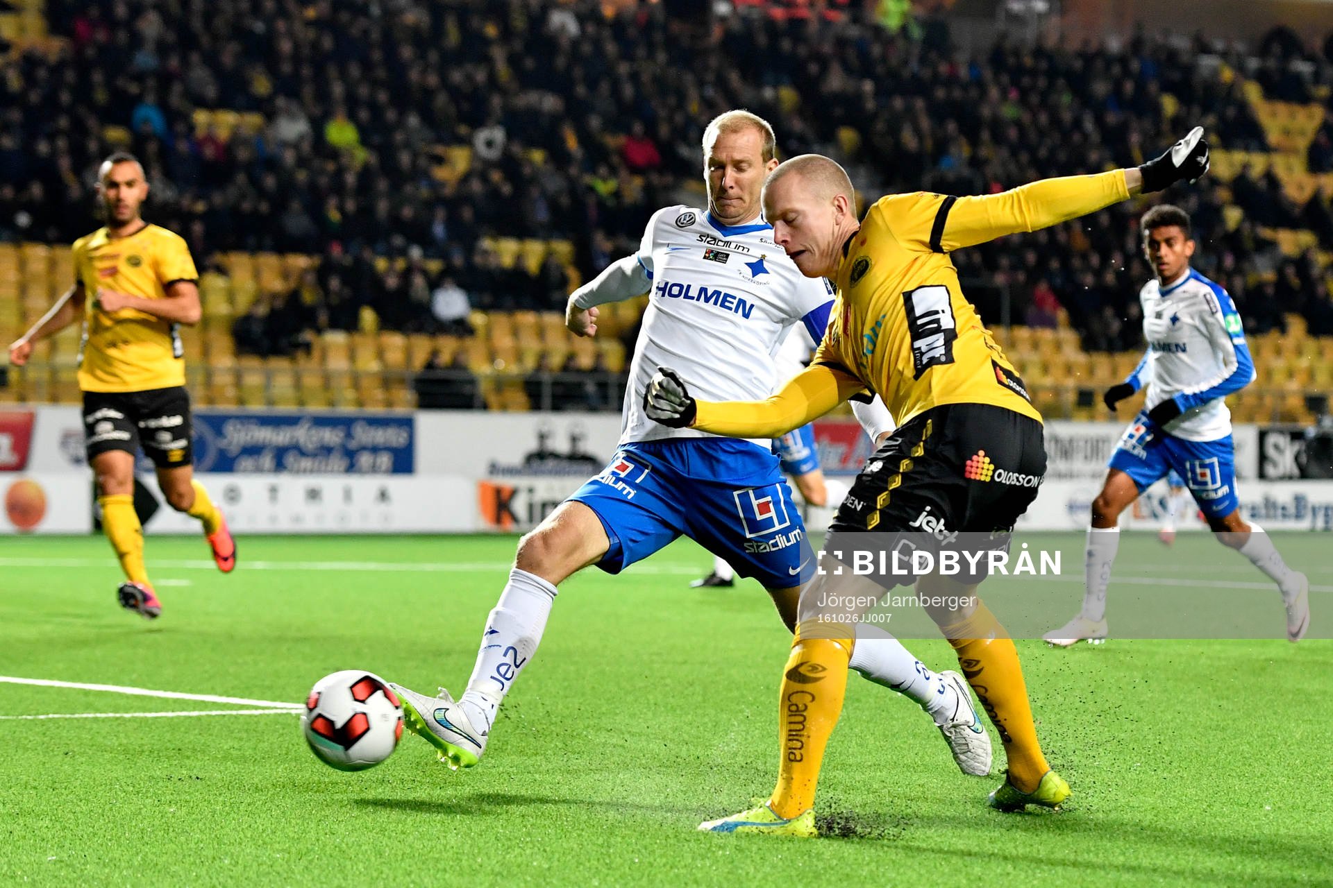 Elfsborgs Daniel Gustavsson och Norrköpings Andreas