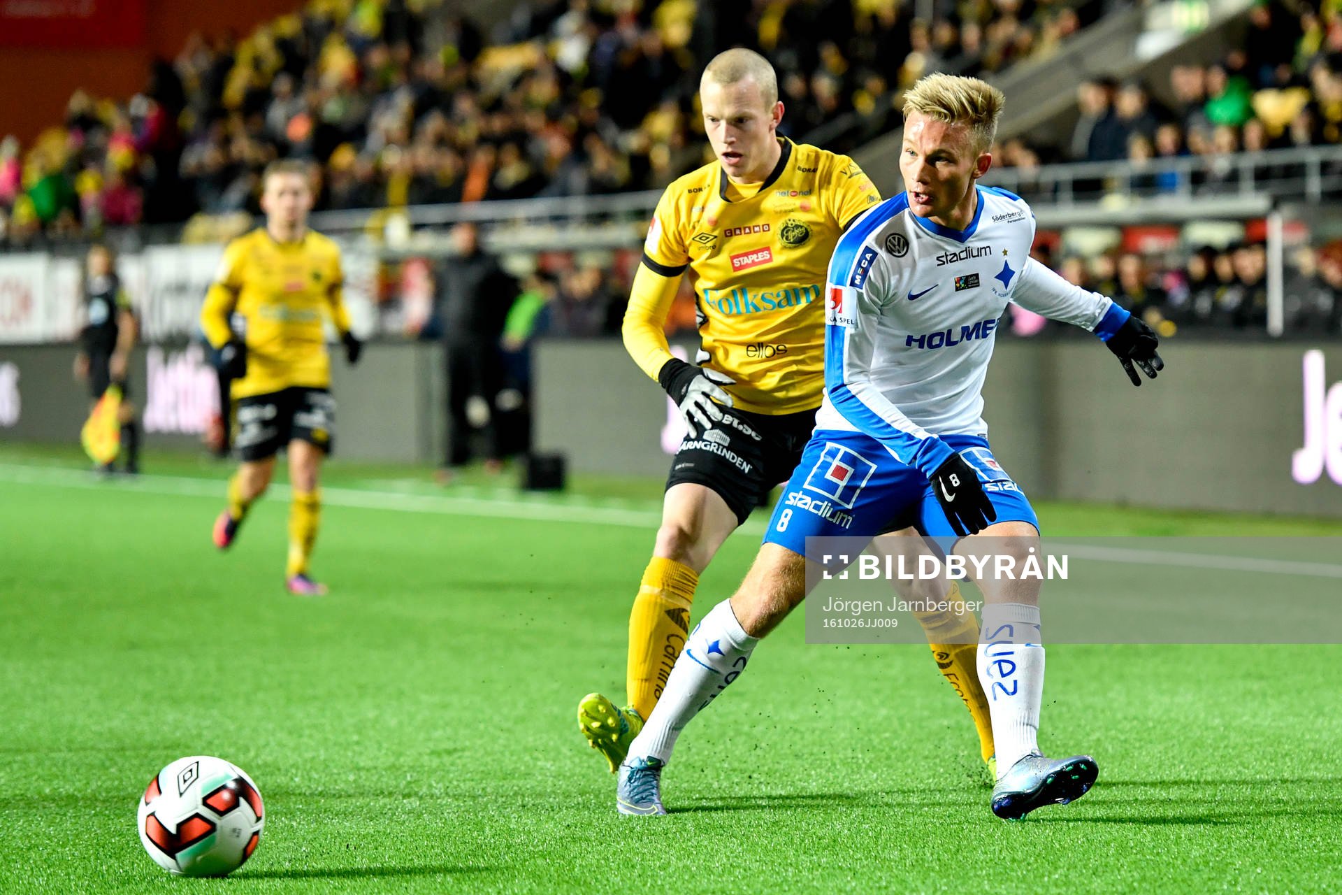 Norrköpings Nicklas Bärkroth och Elfsborgs Daniel
