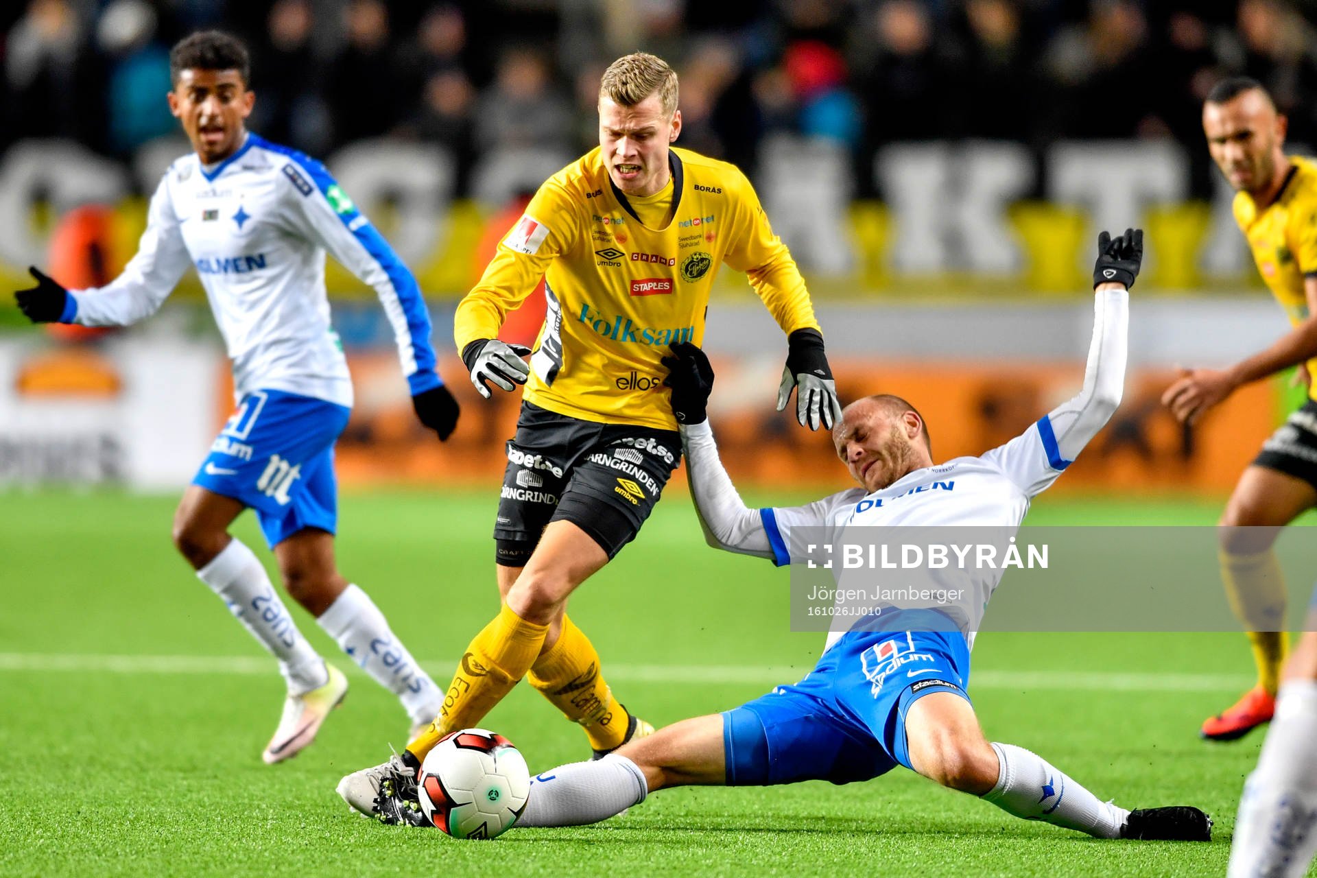 Elfsborgs Viktor Claesson och Norrköpings Daniel Sjölund
