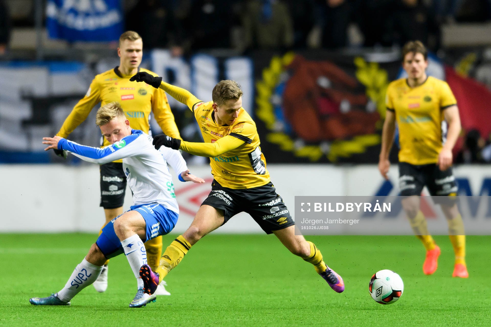 Elfsborgs Adam Lundqvist och Norrköpings Nicklas Bärkroth