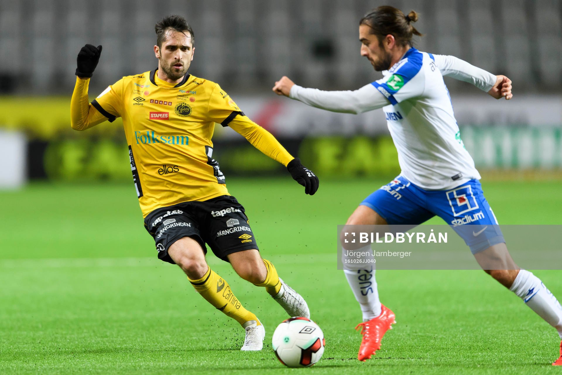 Elfsborgs Emir Bajrami och Norrköpings Christopher Telo