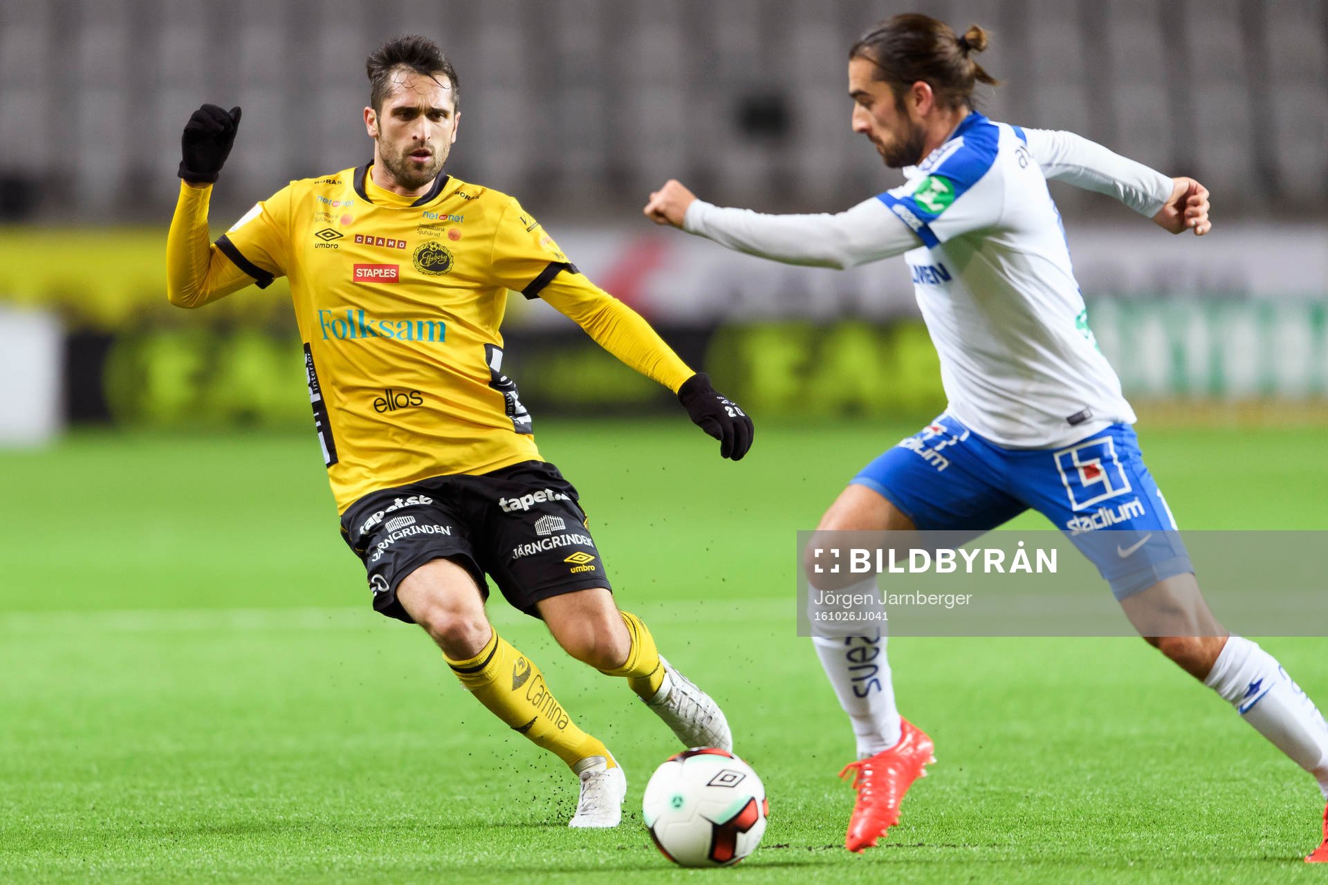 Elfsborgs Emir Bajrami och Norrköpings Christopher Telo