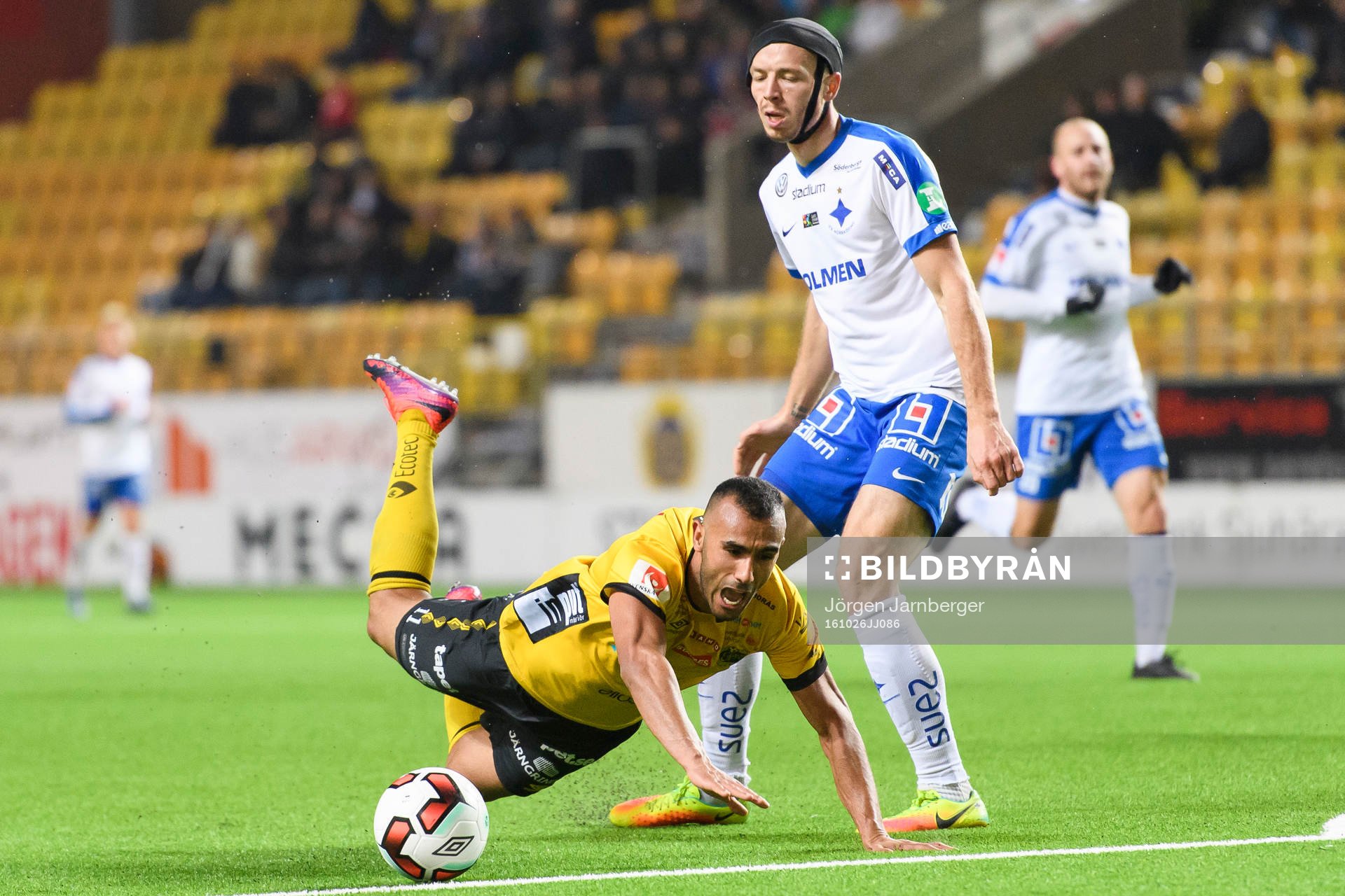 Elfsborgs Issam Jebali och Norrköpings Jon Gudni Fjoluson