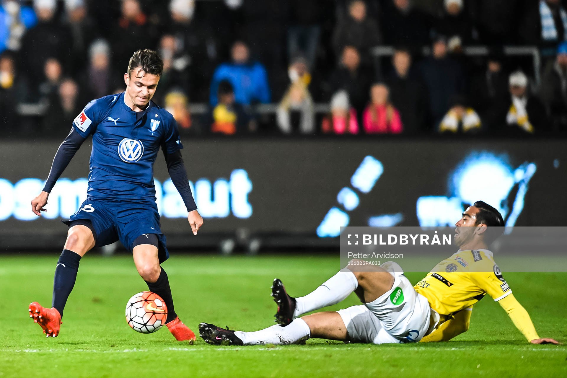 Malmö FFs Andreas Vindheim och Falkenbergs Amin Nazari