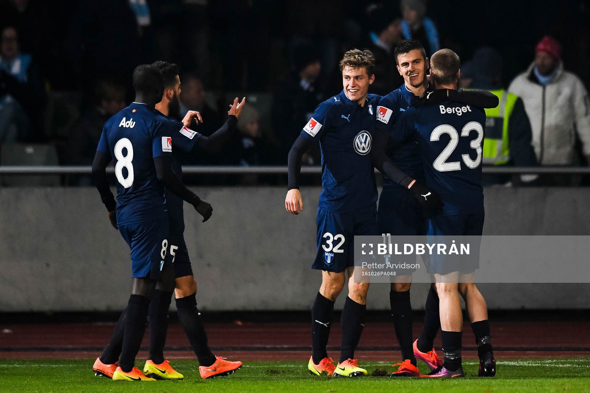 Malmö FFs Mattias Svanberg Jo Inge Berget och Alexander