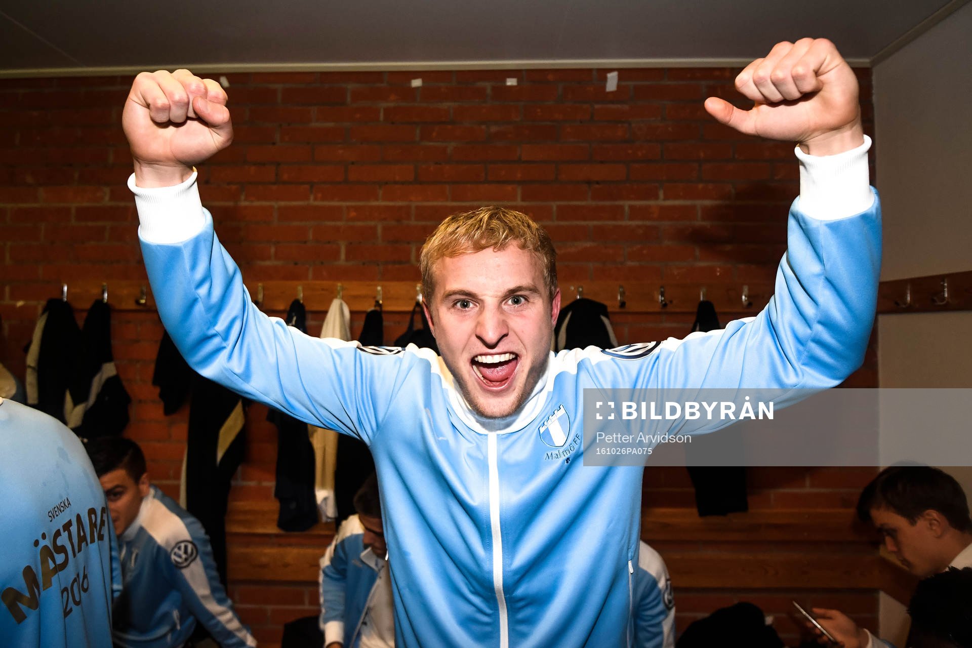 Malmö FFs Franz Brorsson jublar