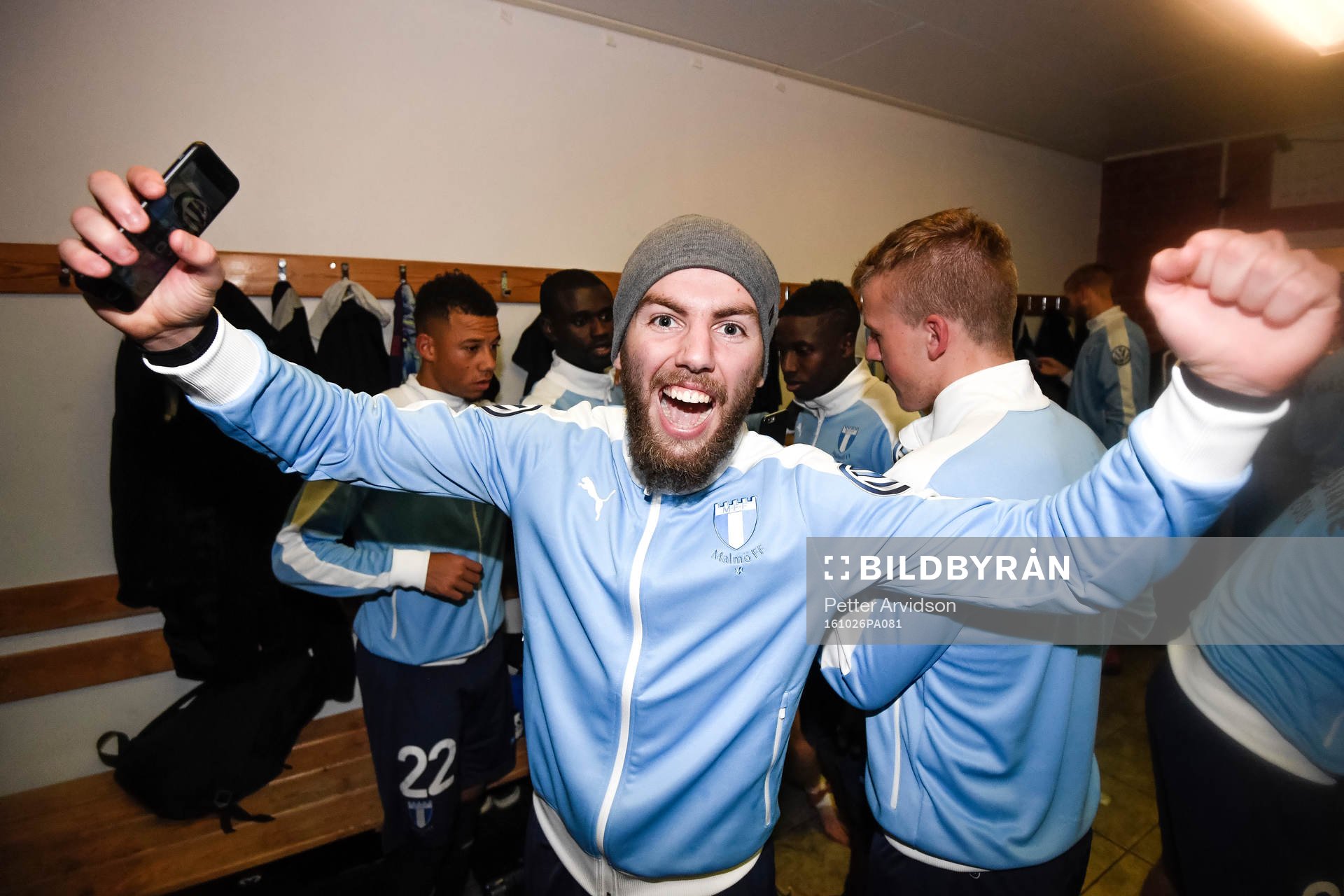 Malmö FFs Erdal Rakip jublar