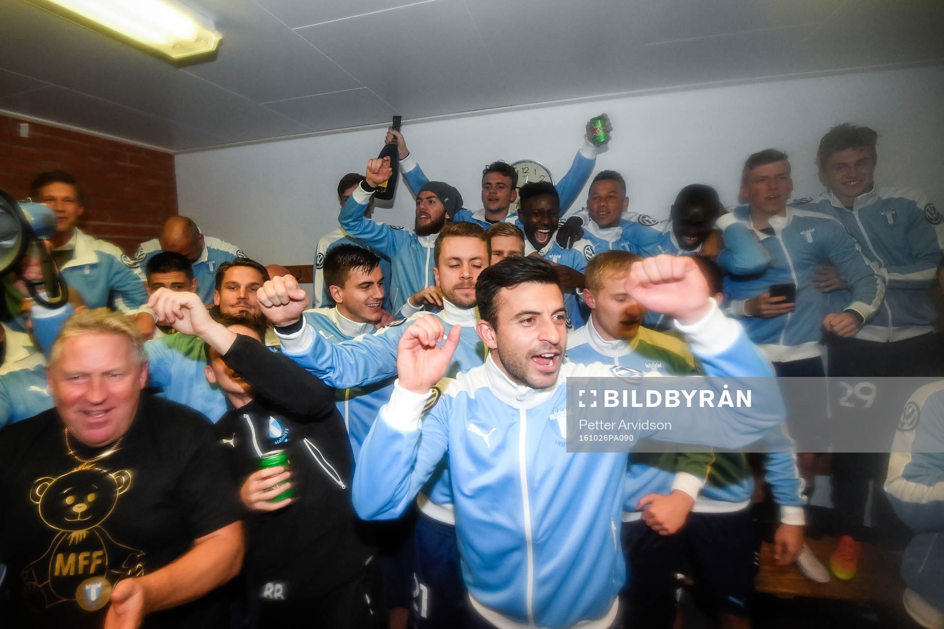 Malmö FFs Behrang Safari jublar