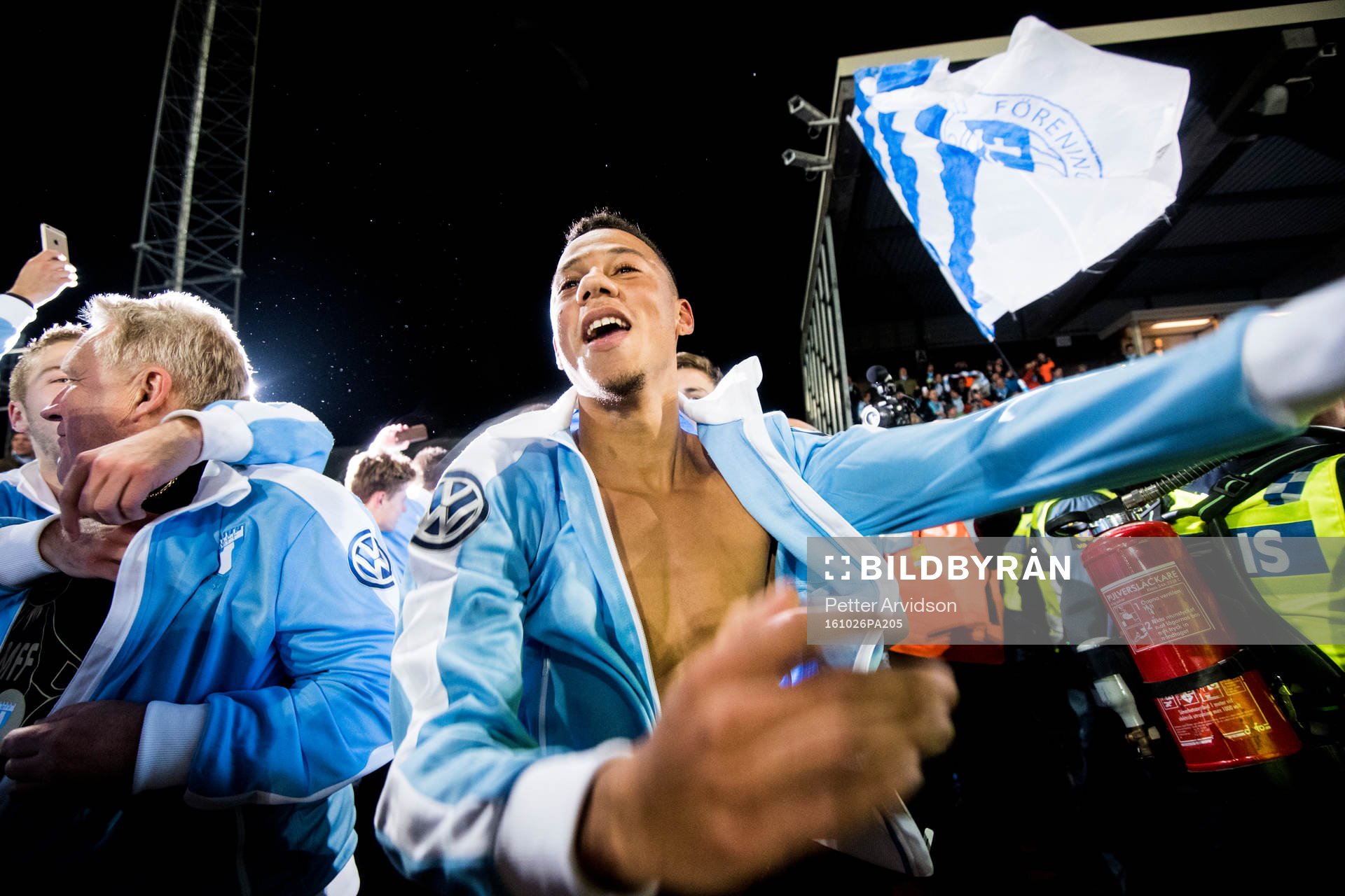 Malmö FFs Tobias Sana jublar