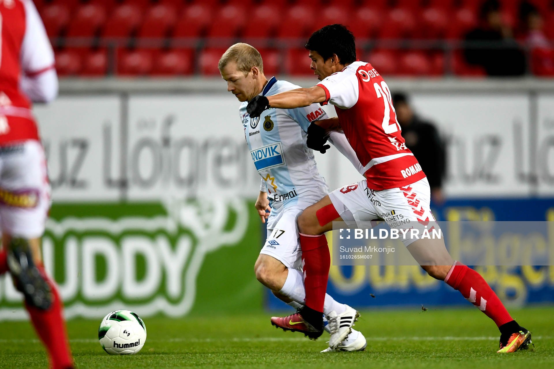Gefles Jonas Lantto och Kalmars Romário Pereira Sipião