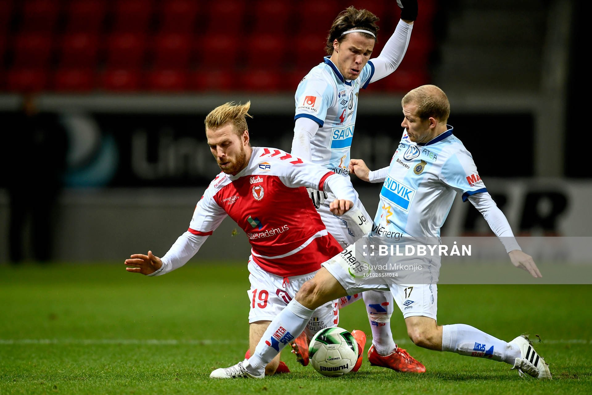 Kalmars Henri Anier och Gefles Simon Skrabb och Jonas Lantto
