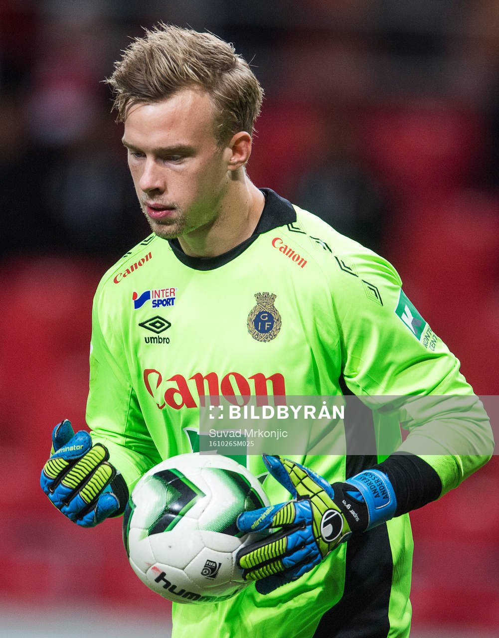 Gefles målvakt Andreas Andersson
