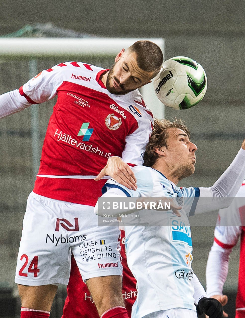 Kalmars Filip Sachpekidis och Gefles Johan Oremo