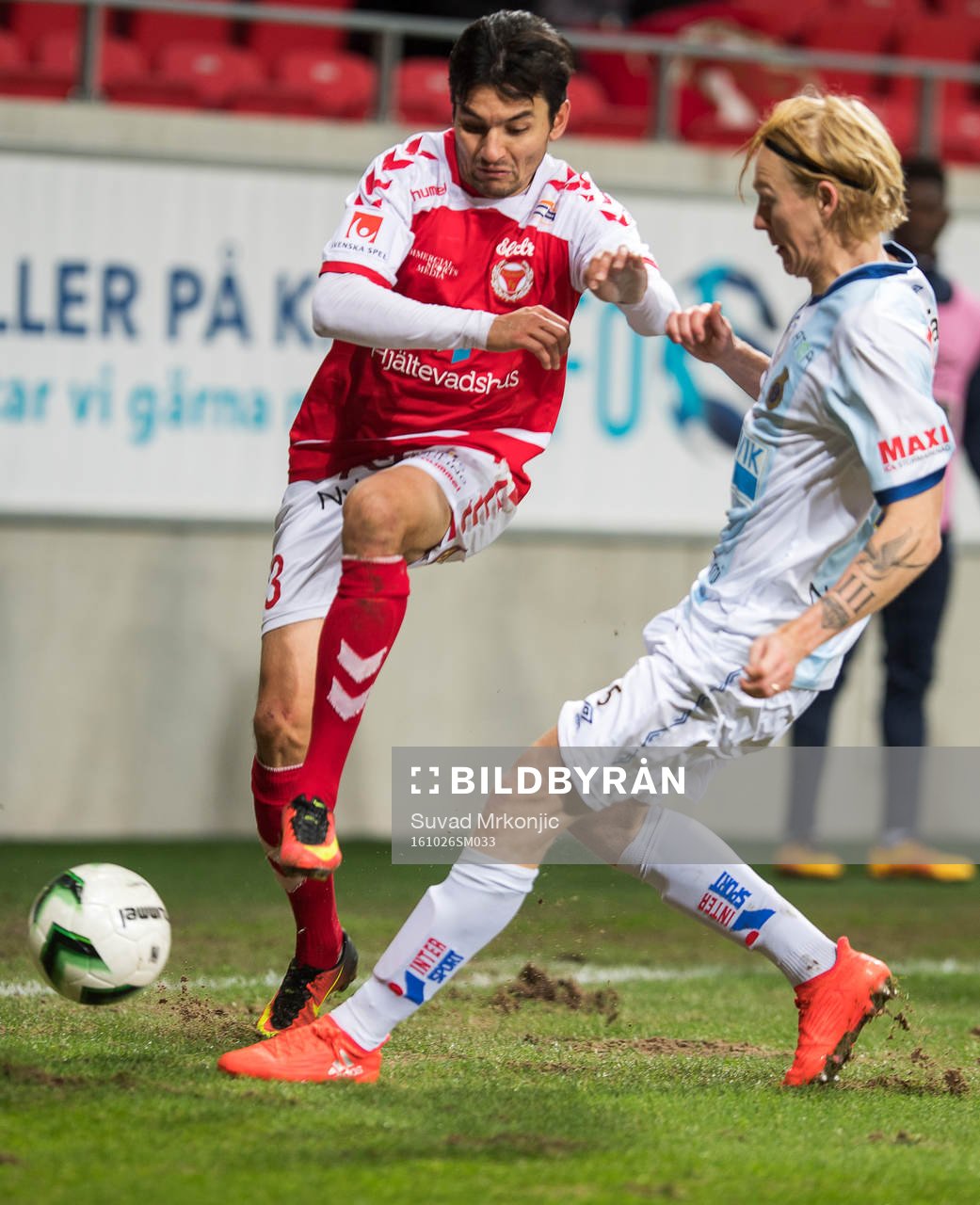 Kalmars Emin Nouri och Gefles Jacob Ericsson