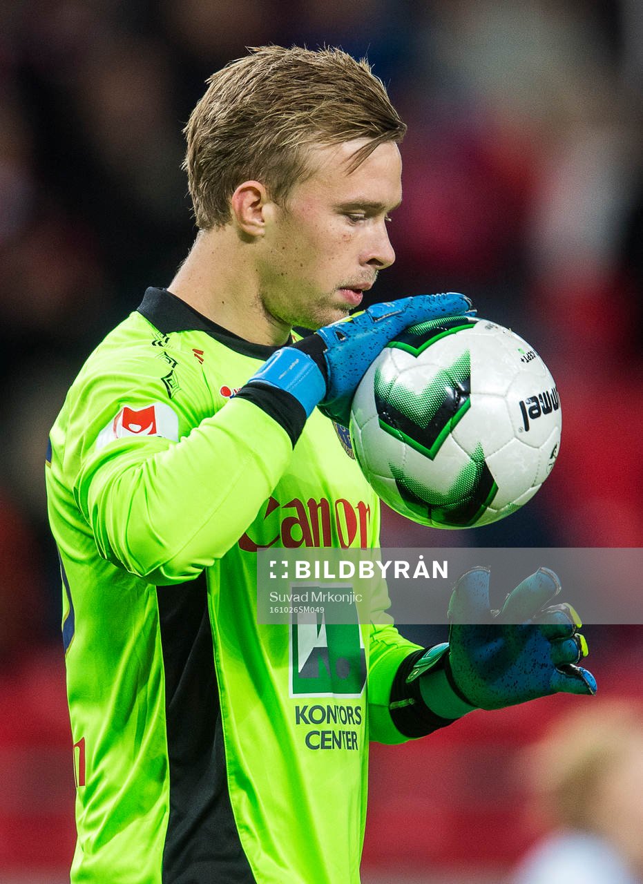 Gefles målvakt Andreas Andersson