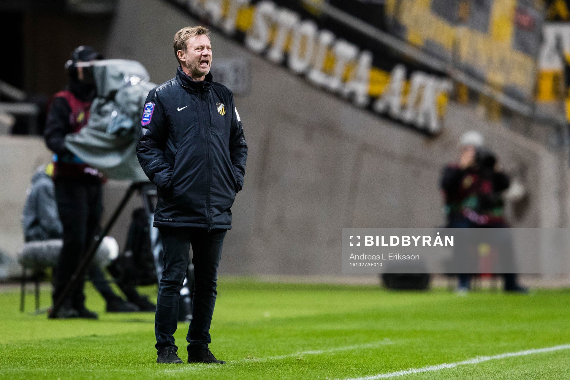 Häckens tränare Peter Gerhardsson
