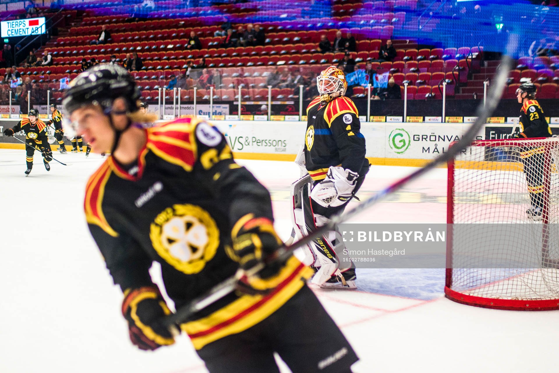 Brynäs målvakt Felix Sandström
