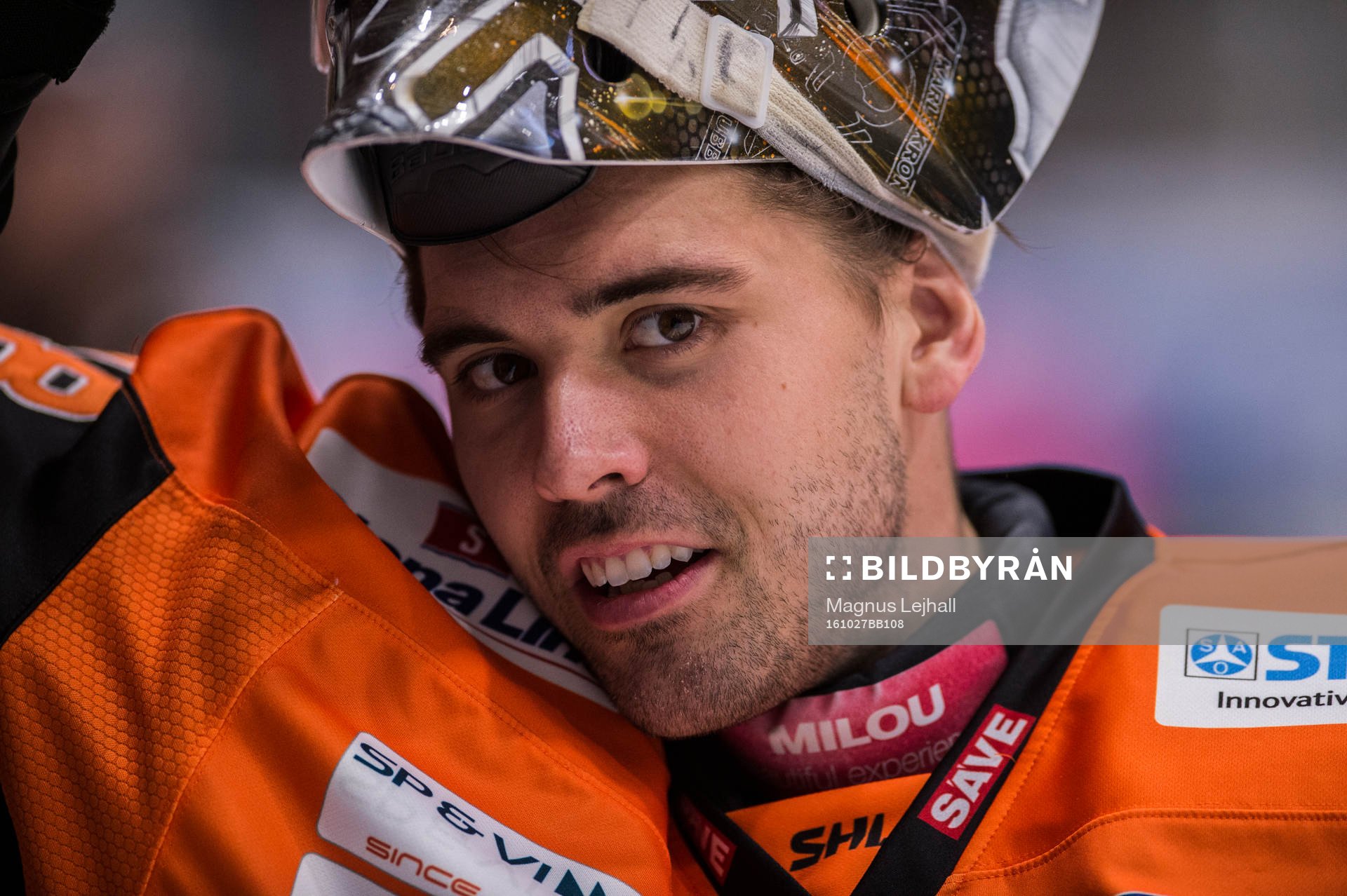 Karlskronas målvakt Johannes Jönsson innan