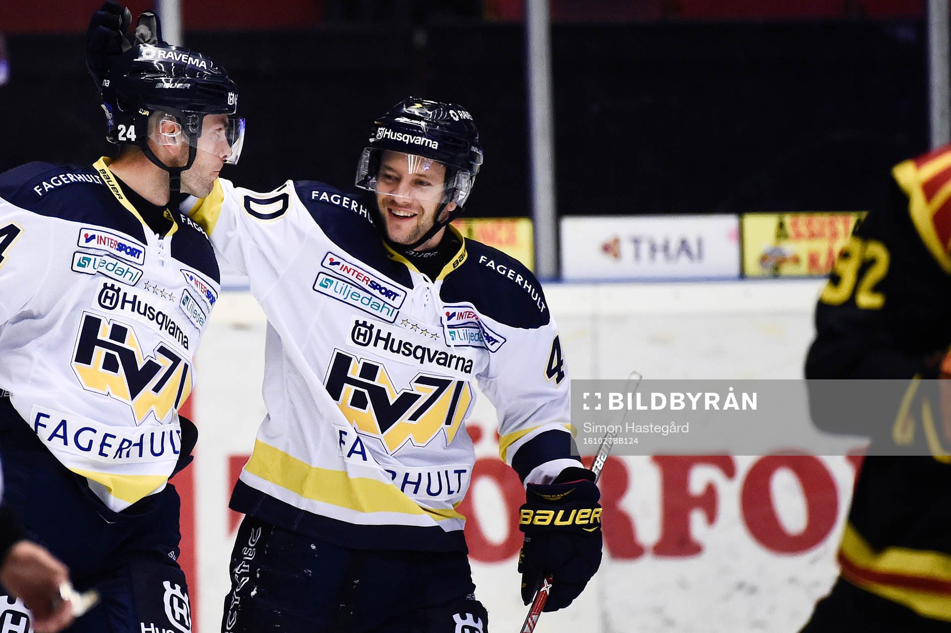 s Erik Christensen och Pär Arlbrandt jublar