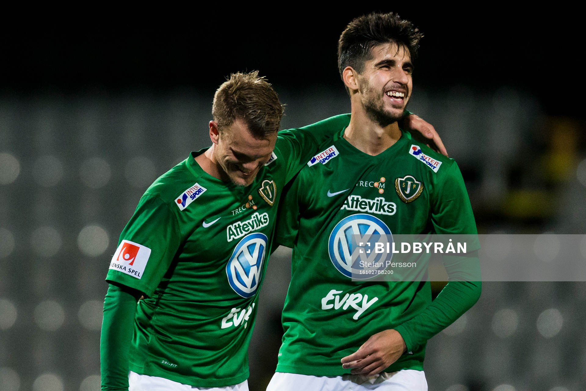 Jönköpings Stian Aasmundsen och Alejandro Fernandez
