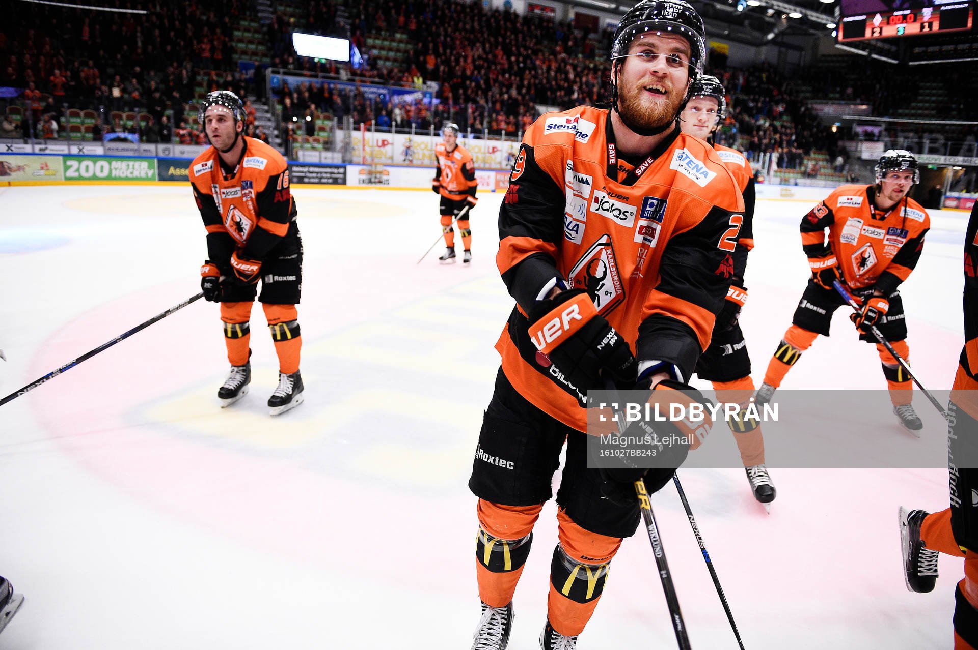 Karlskronas Alexander Viklund  jublar