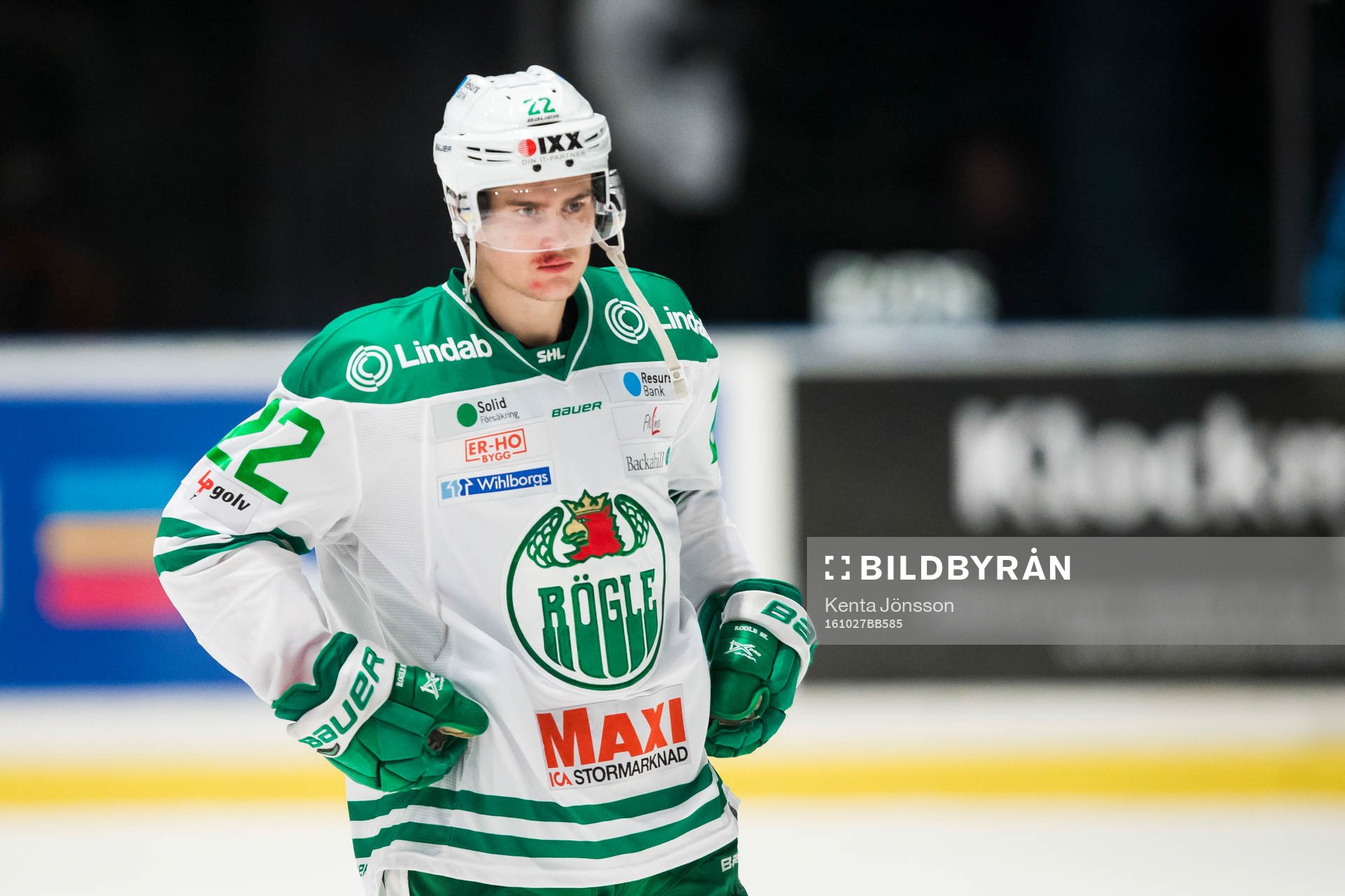 Rögles Sebastian Wännström tillbaka på isen med ett