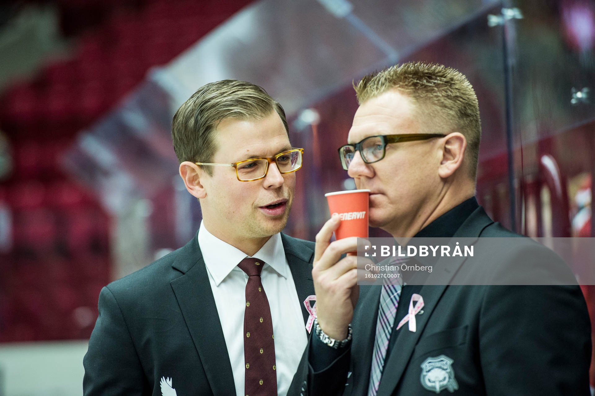 Malmö Redhawks assisterande tränare Martin Filander och