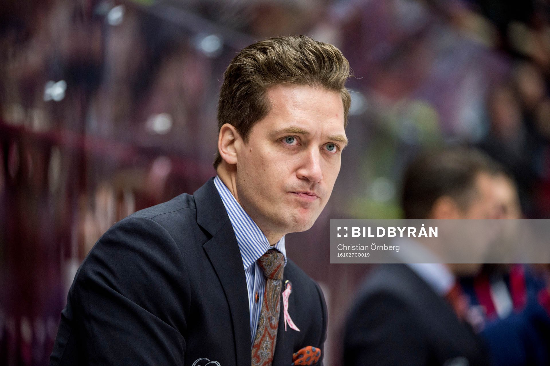 Växjös tränare Sam Hallam