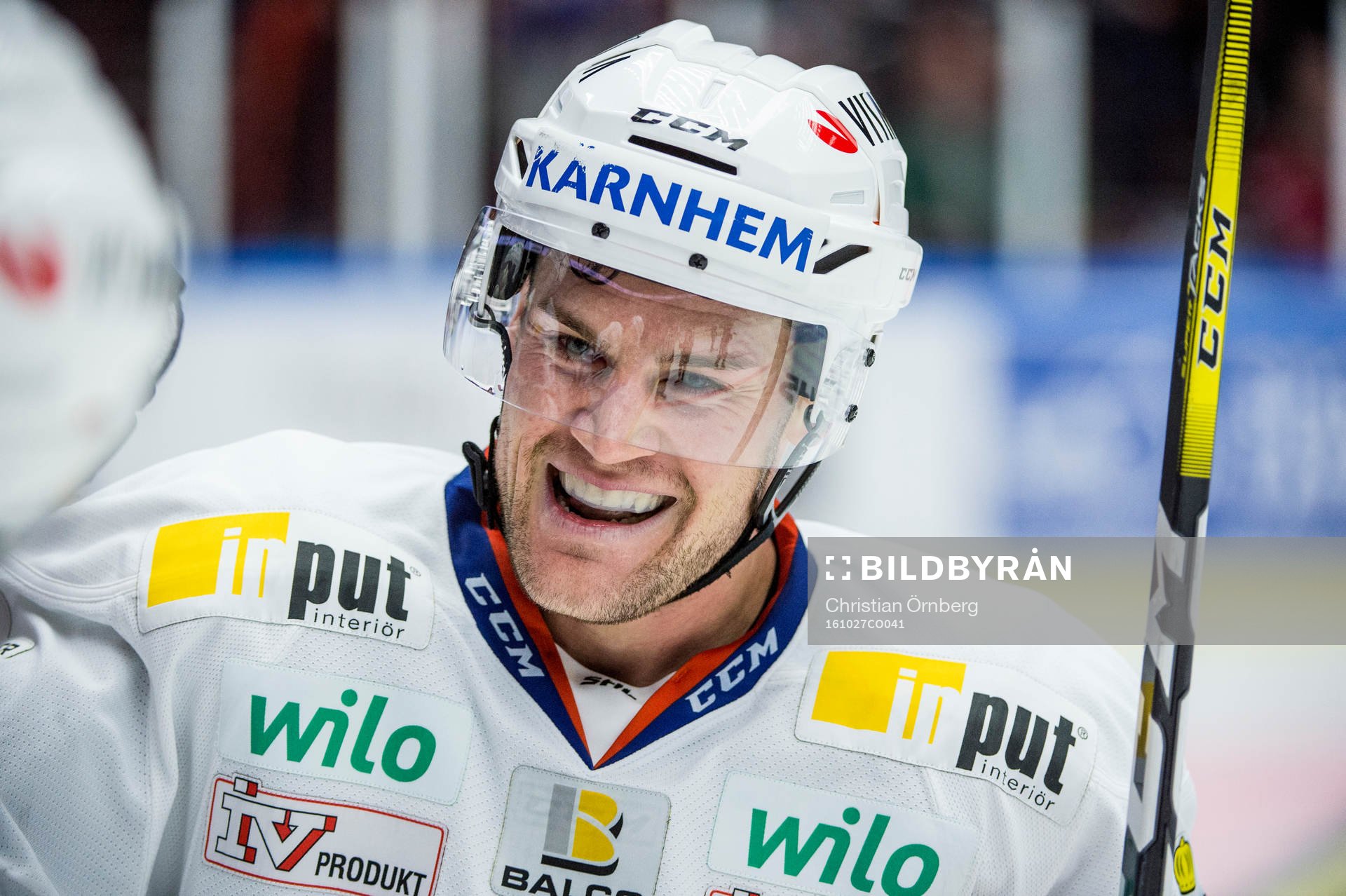 Växjös Geoff Platt jublar