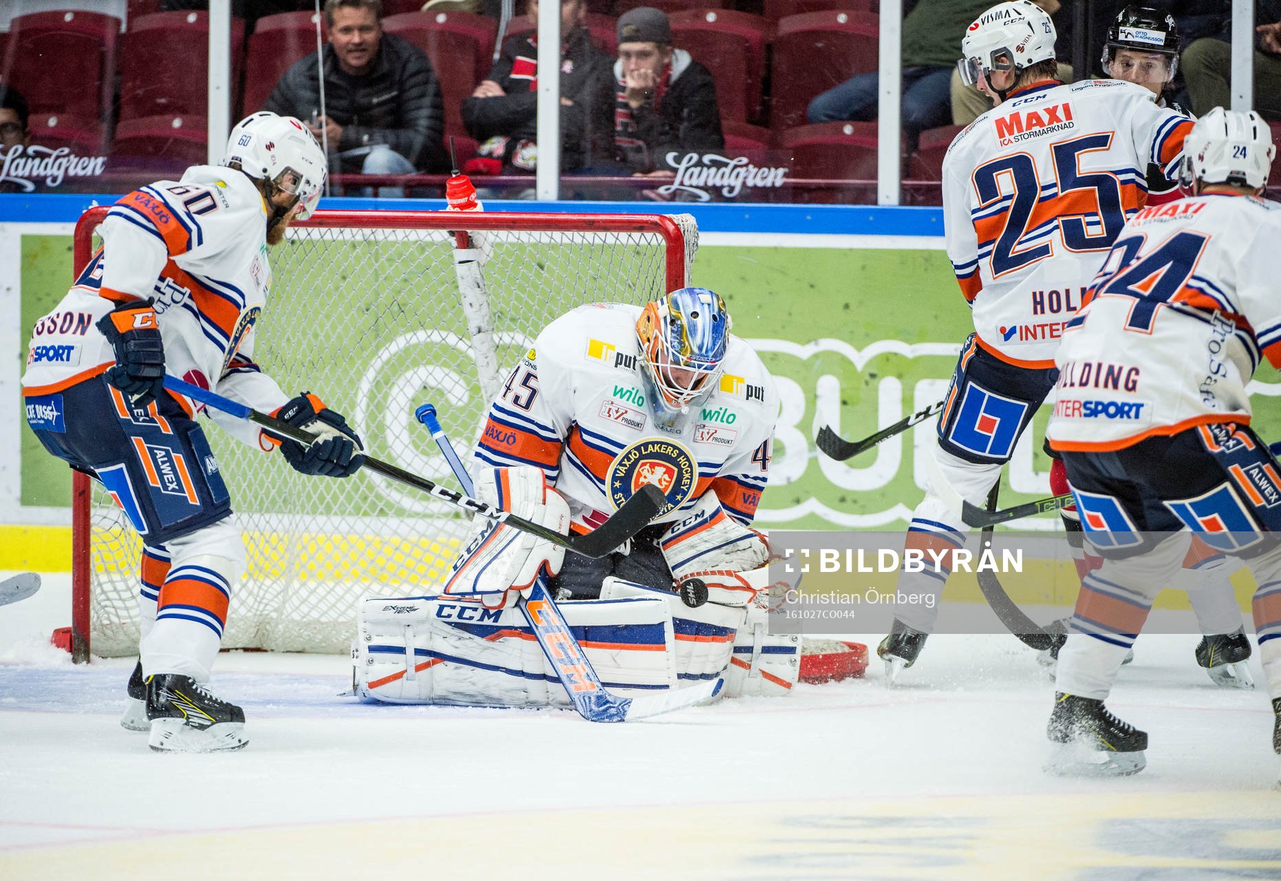 under ishockeymatchen i SHL mellan Malmö Redhawks och