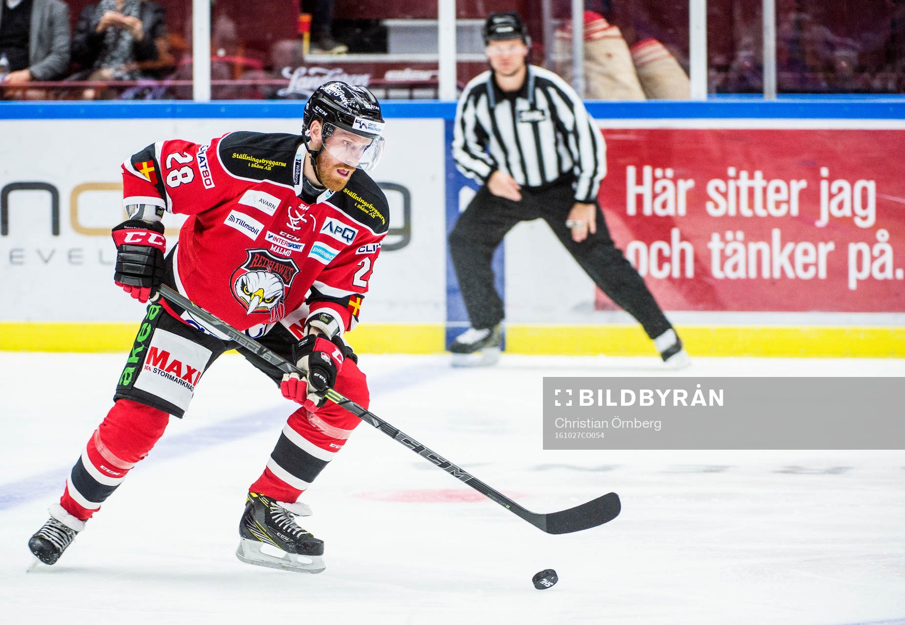 Malmö Redhawks Jens Olsson
