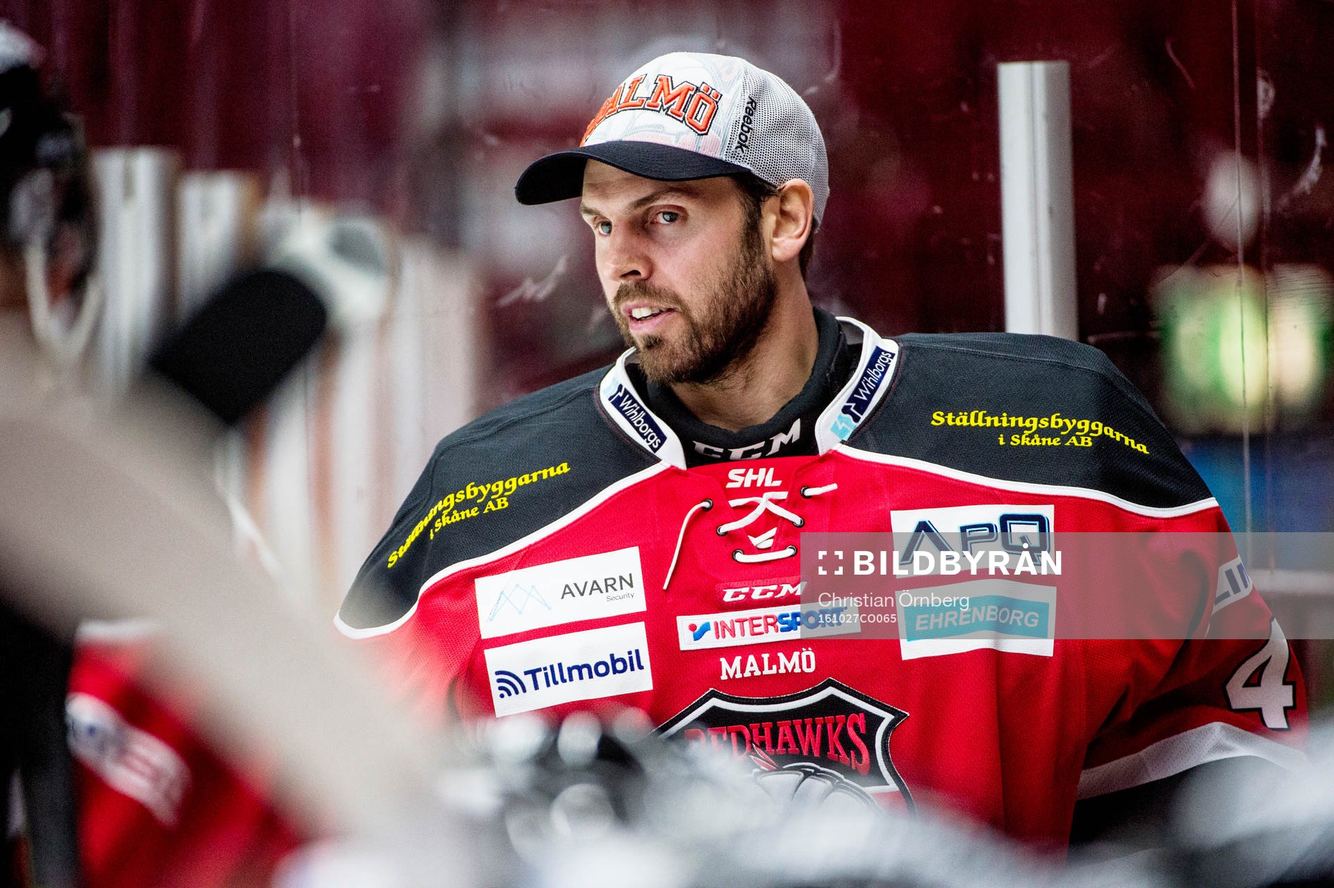Malmö Redhawks målvakt Cristopher Nihlstorp