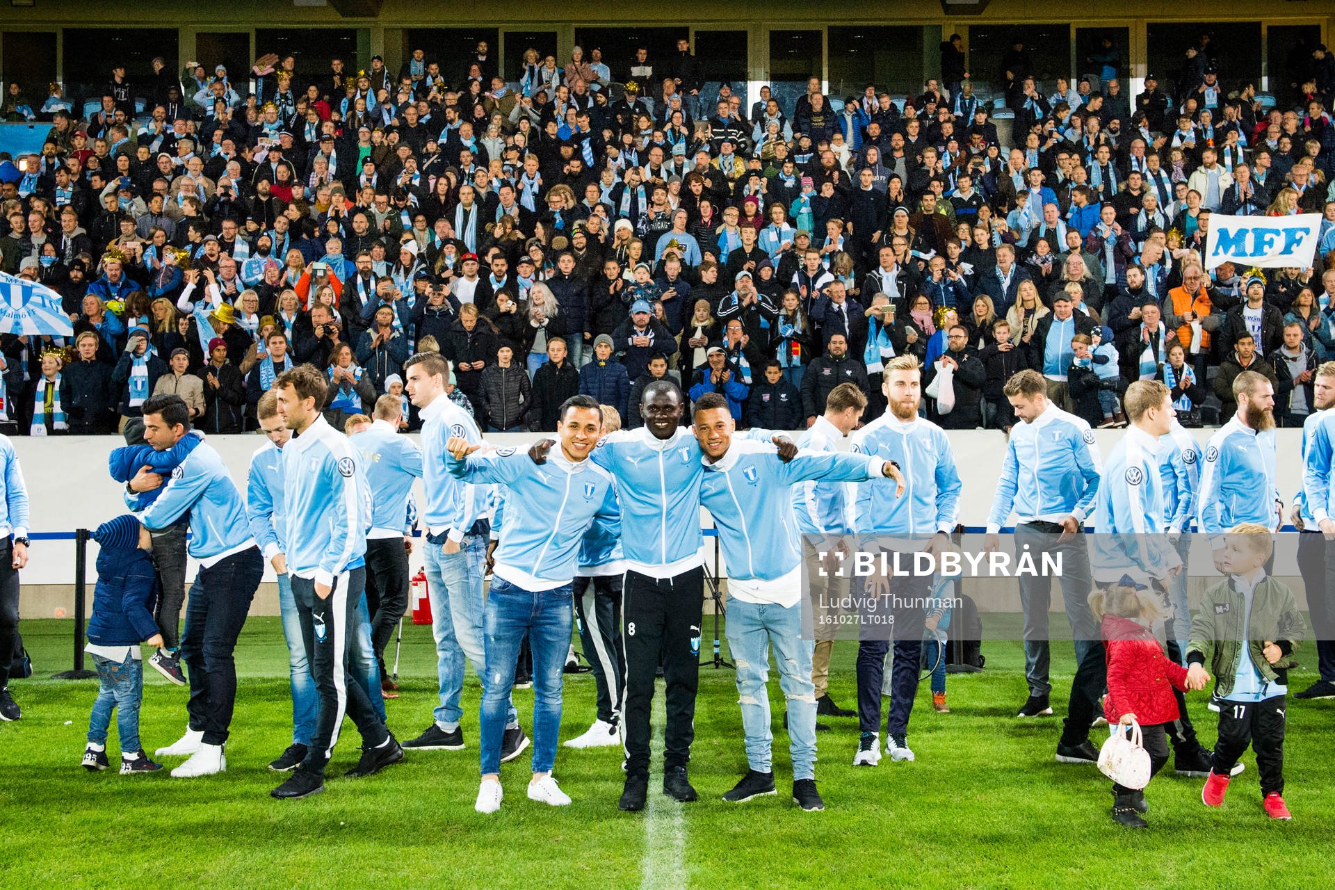 Malmö FFs Yoshimar Yotún, Enock Kofi Adu och Tobias Sana