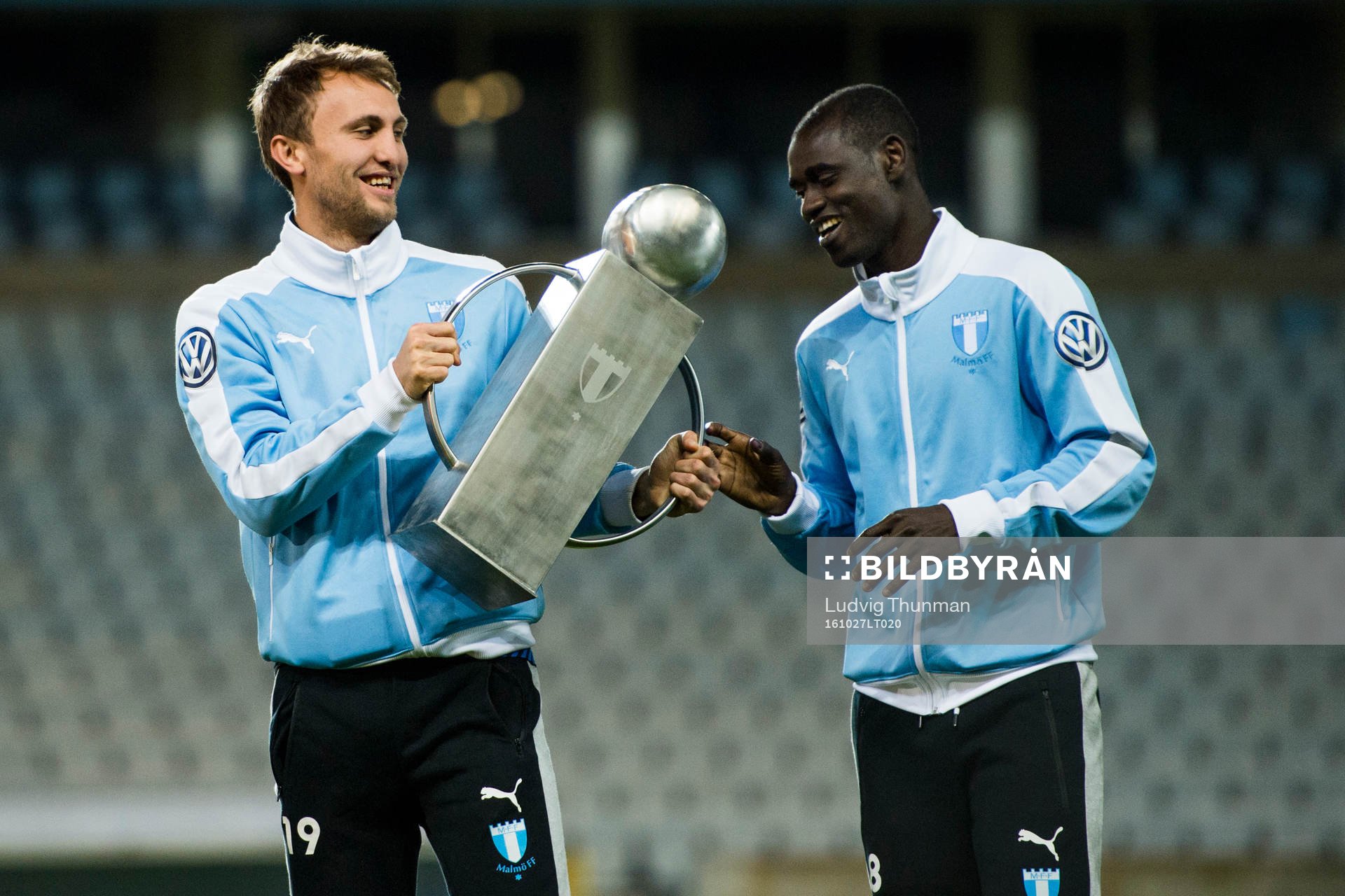 Malmö FFs Magnus Wolff Eikrem och Enock Kofi Adu