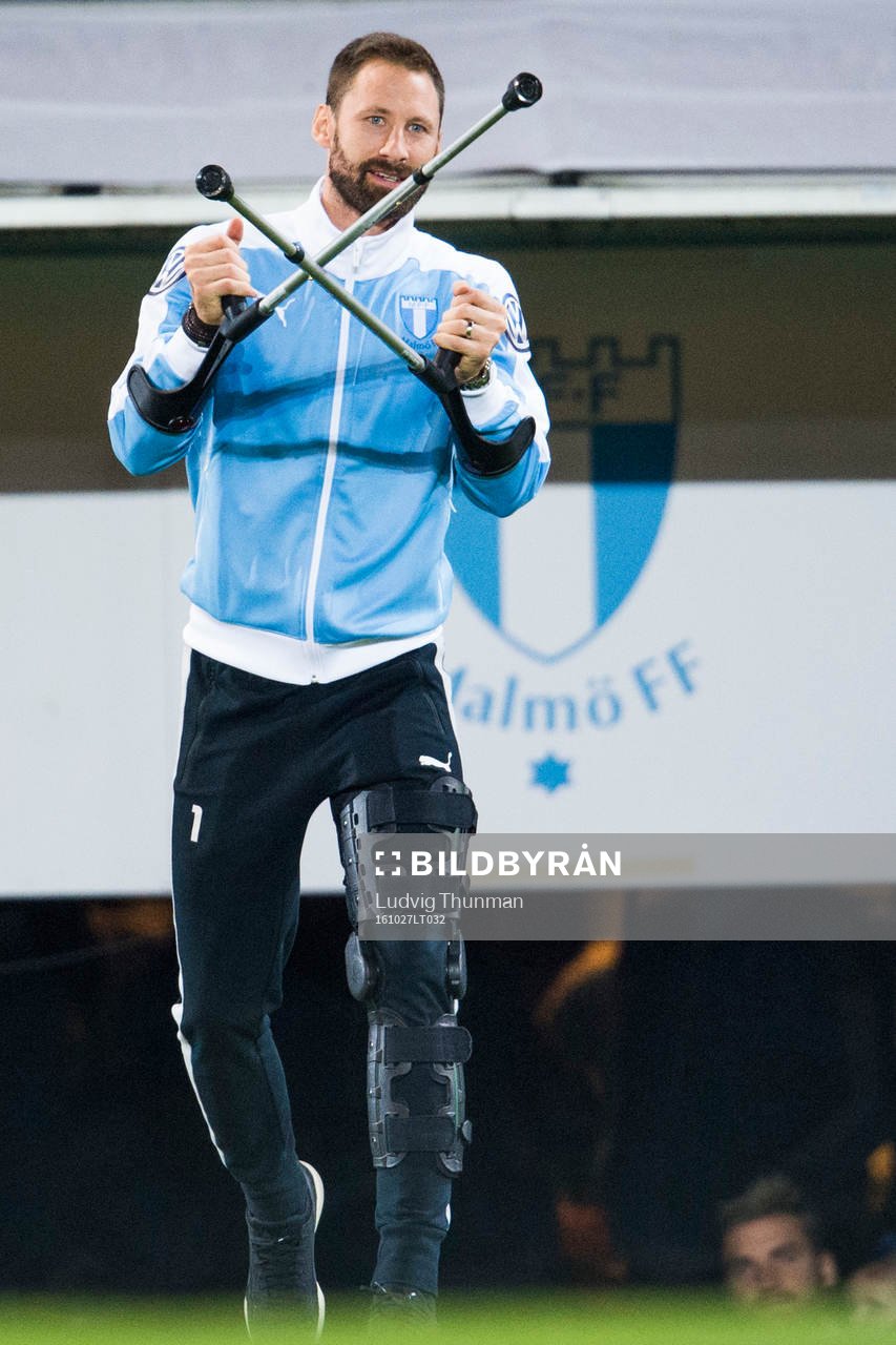 Malmö FFs målvakt Johan Wiland