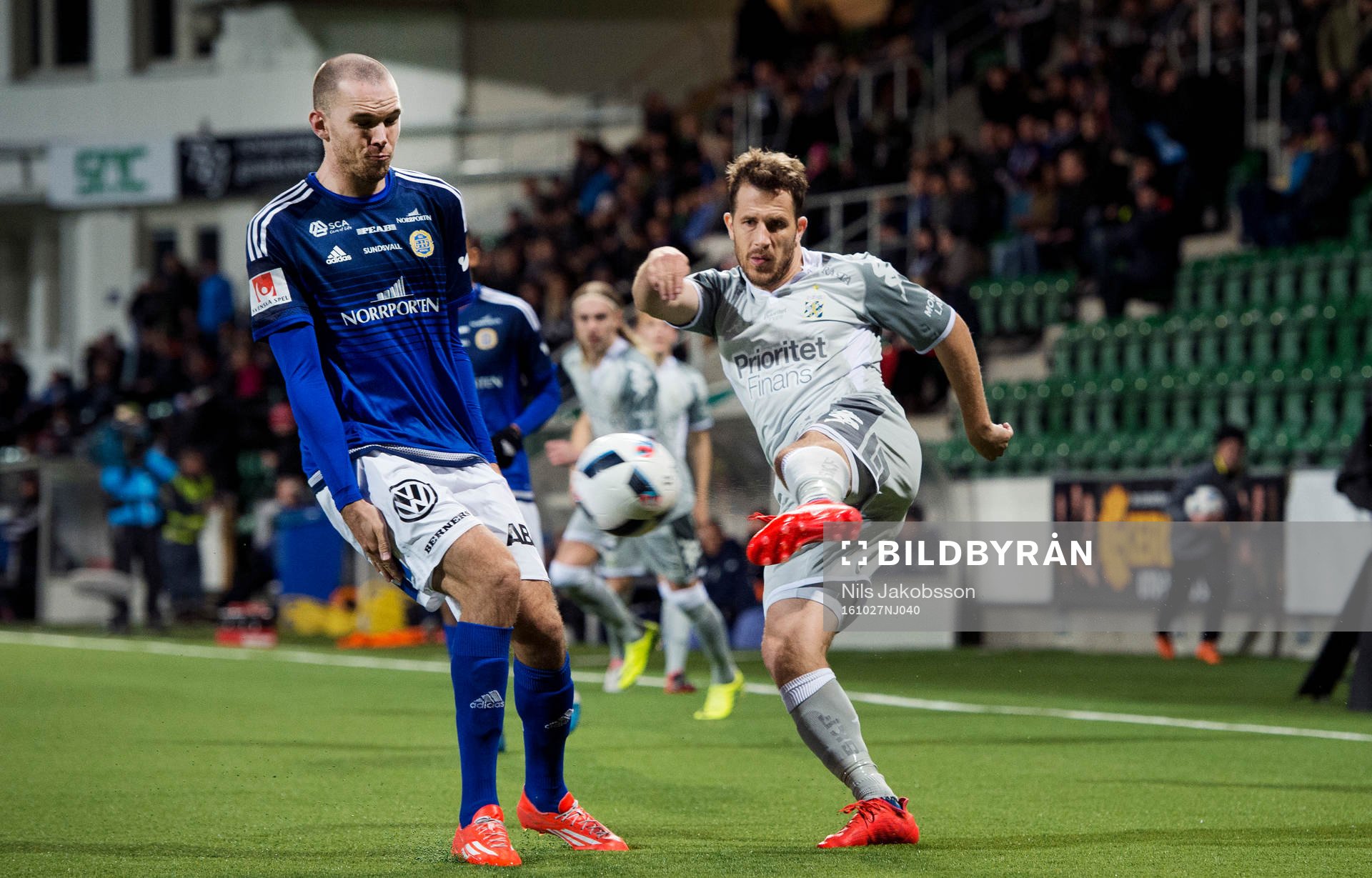 Sundsvalls Marcus Danielson IFK Göteborgs Tobias Hysén