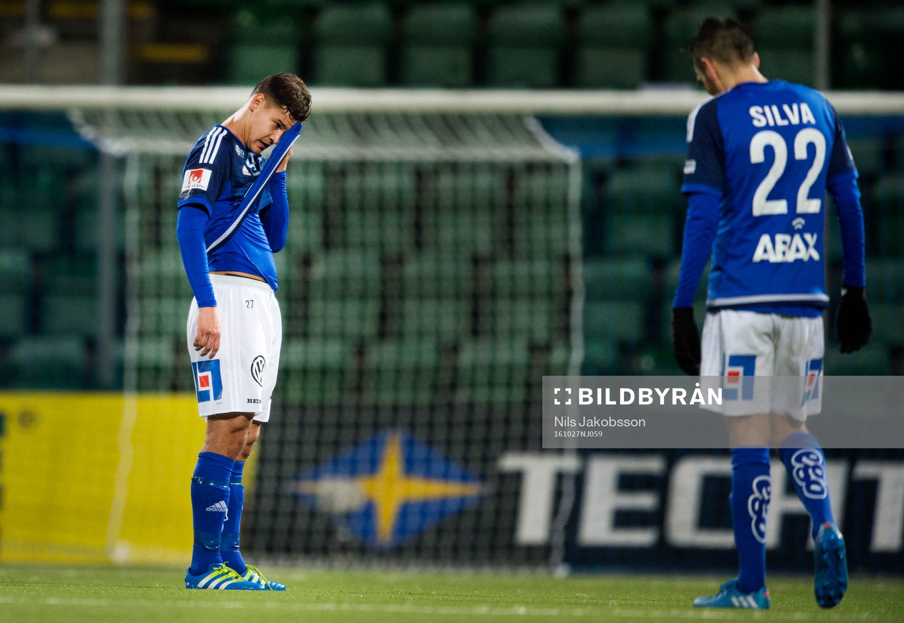 Sundsvalls Mauricio Albornoz och Stefan Silva deppar