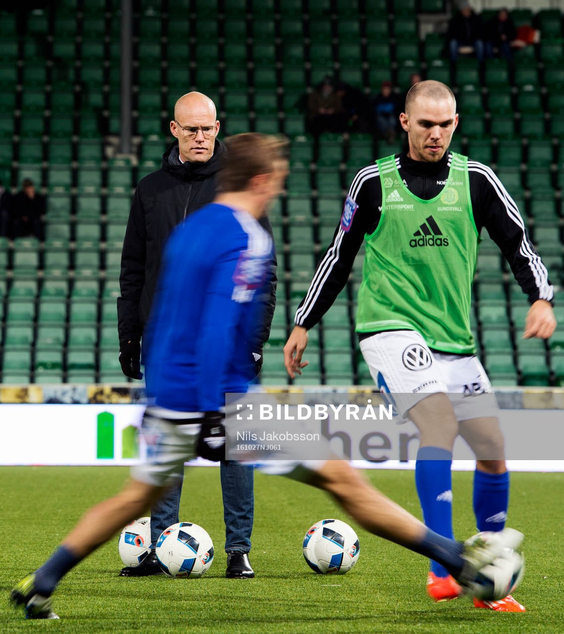 Sundsvalls tränare Joel Cedergren