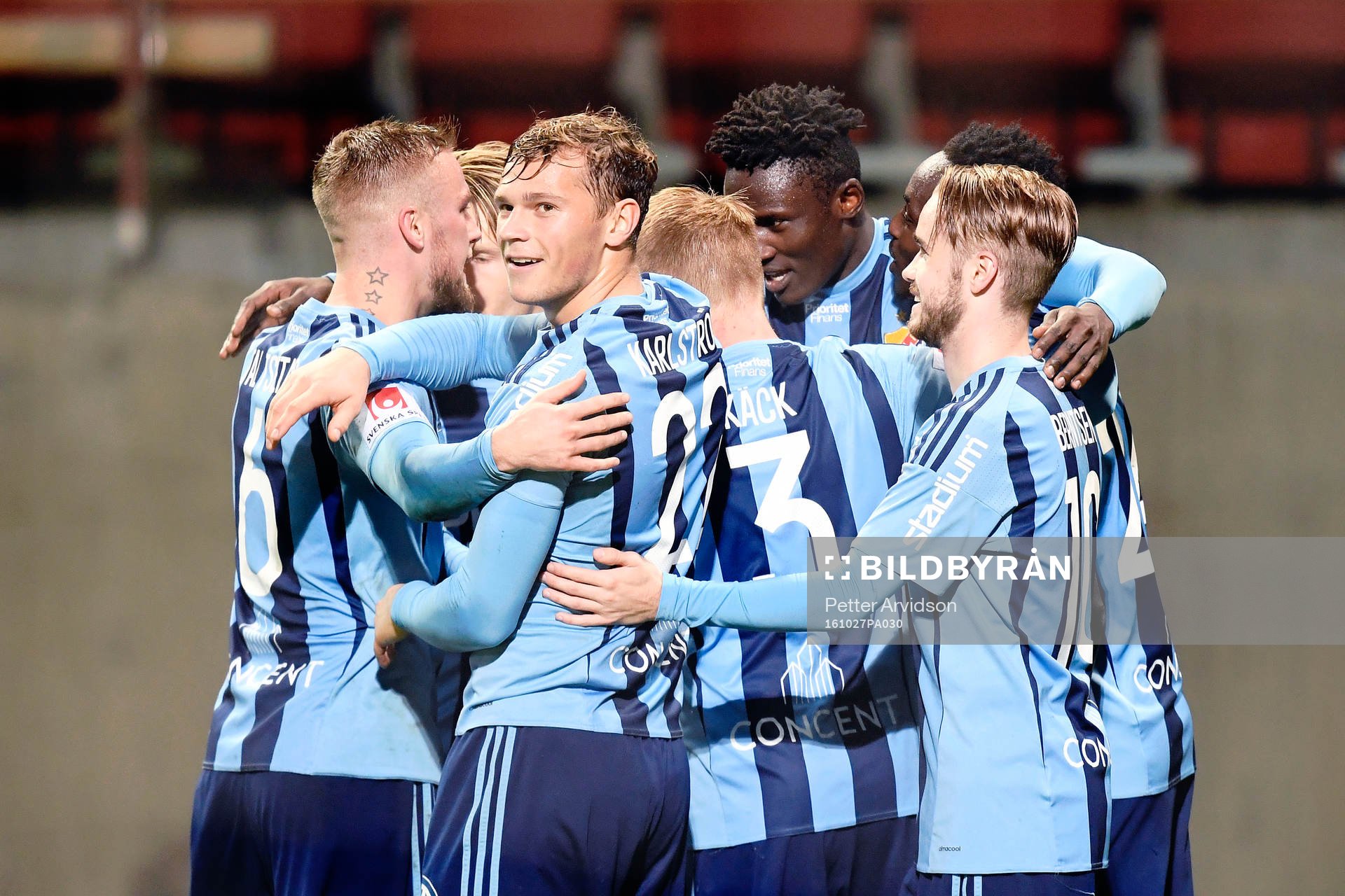 Djurgårdens Michael Olunga  jublar
