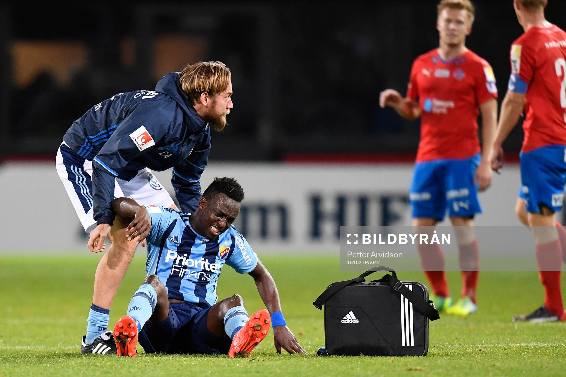 Djurgårdens Philana Tinotenda Kadewere skadas