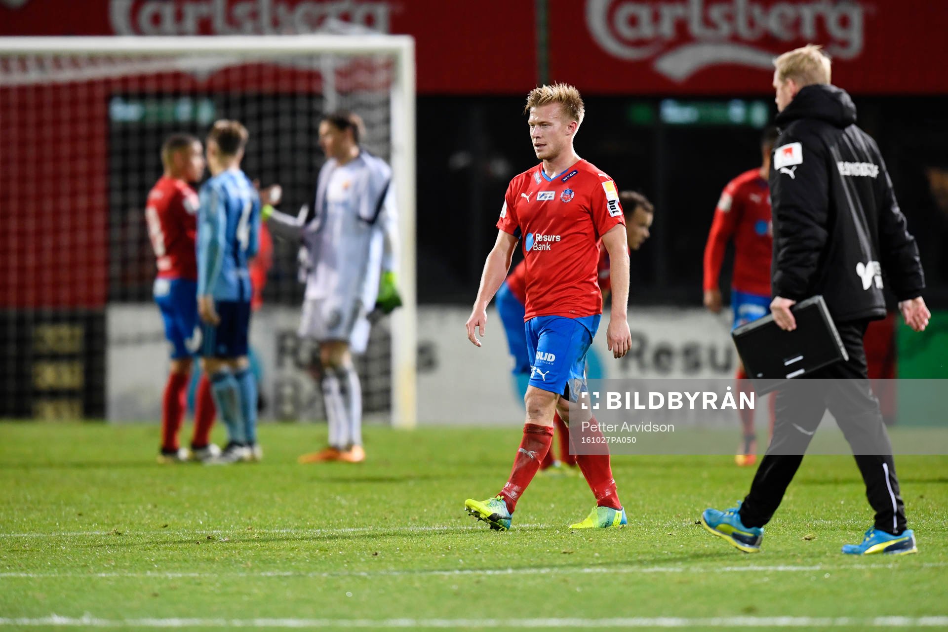 Helsingborgs Andreas Landgren deppar