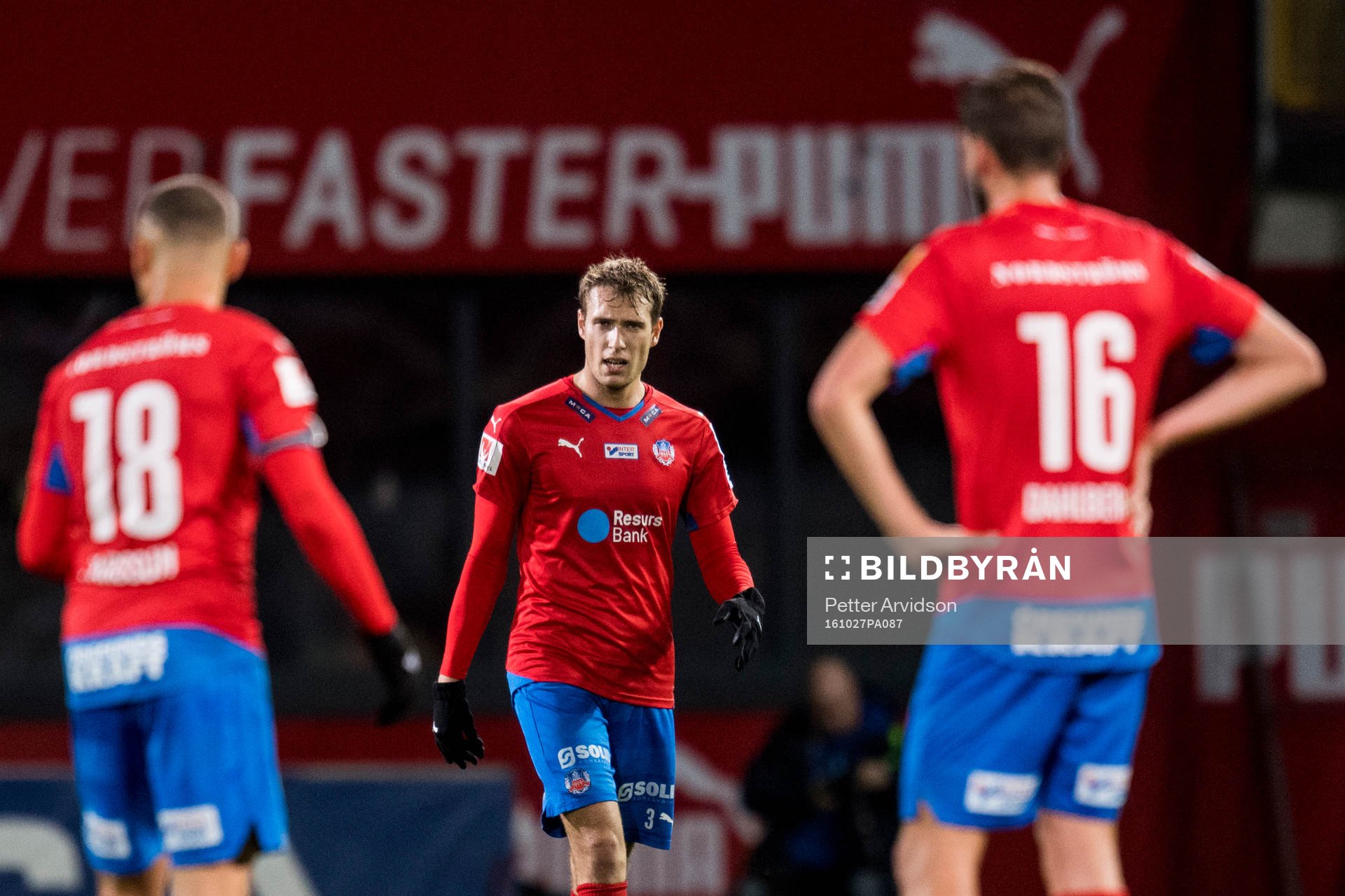 Helsingborgs Frederik Helstrup Jensen deppar