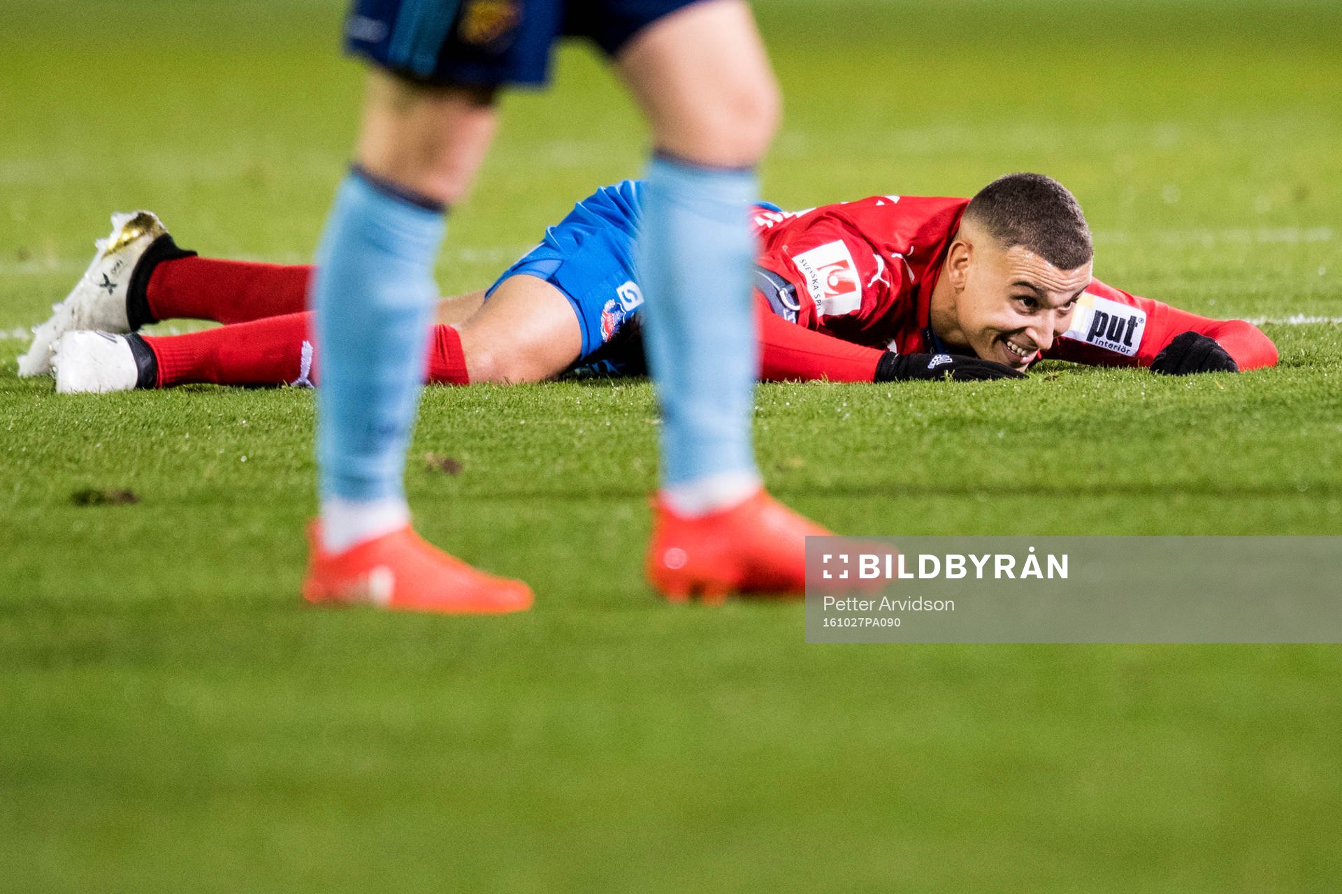 Helsingborgs Jordan Larsson deppar