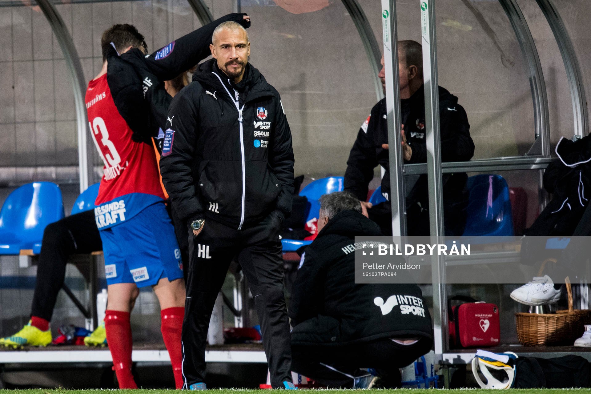 Helsingborgs manager Henrik Larsson