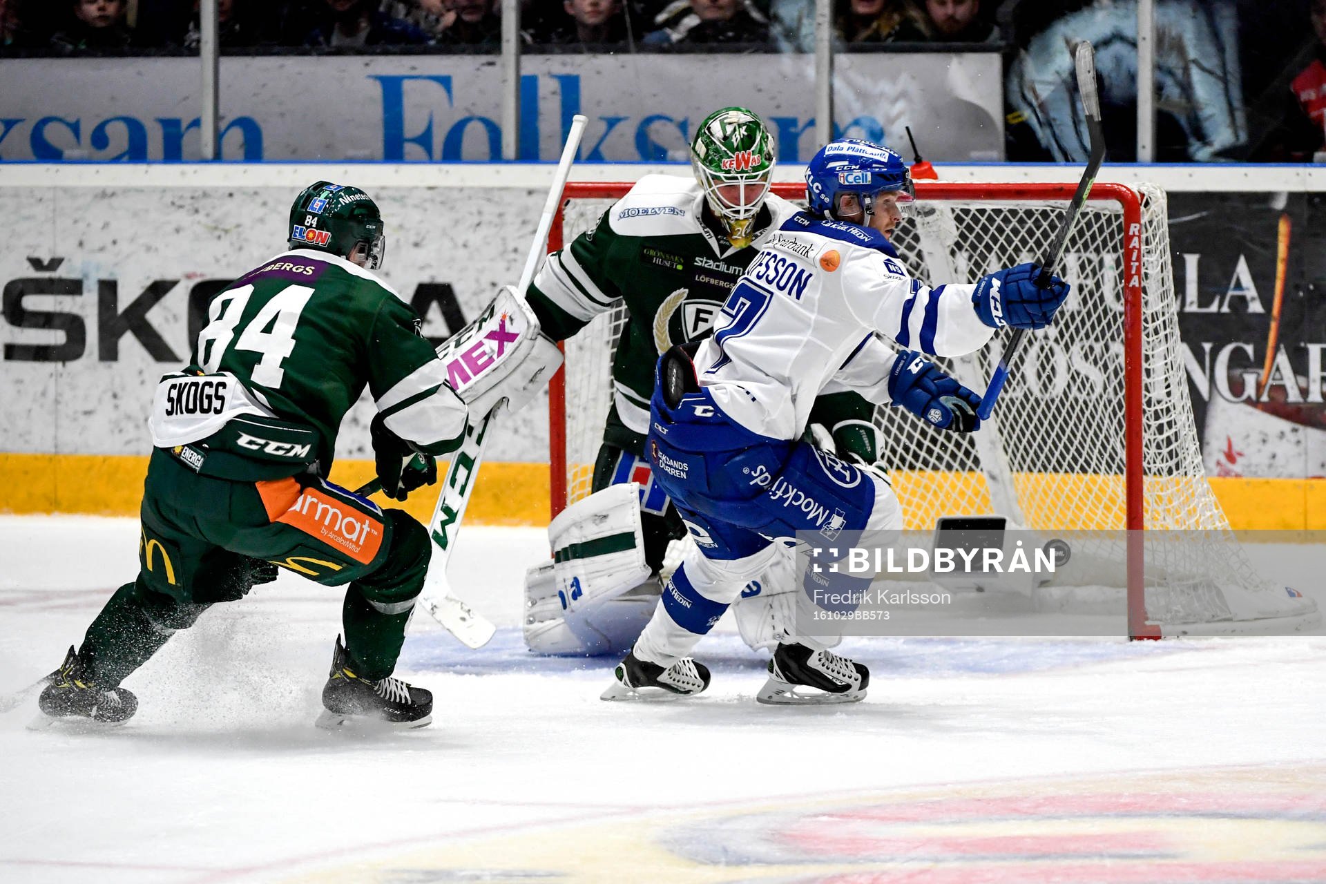 Leksands Johan Olofsson gör 3-3