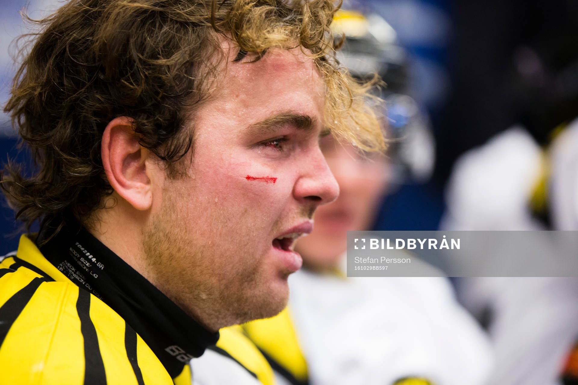Brynäs Ponthus Westerholm har ont