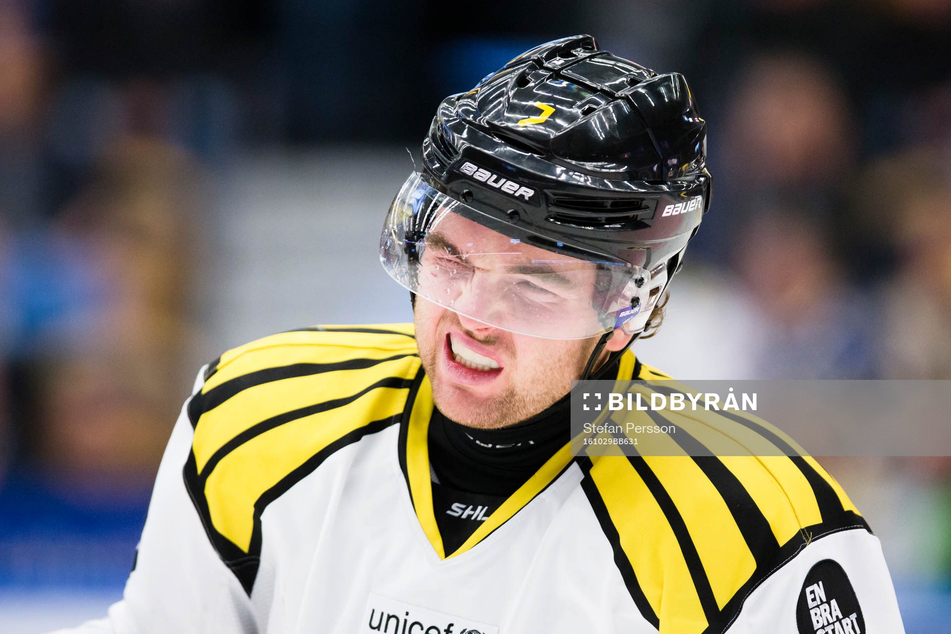 Brynäs Ponthus Westerholm har ont